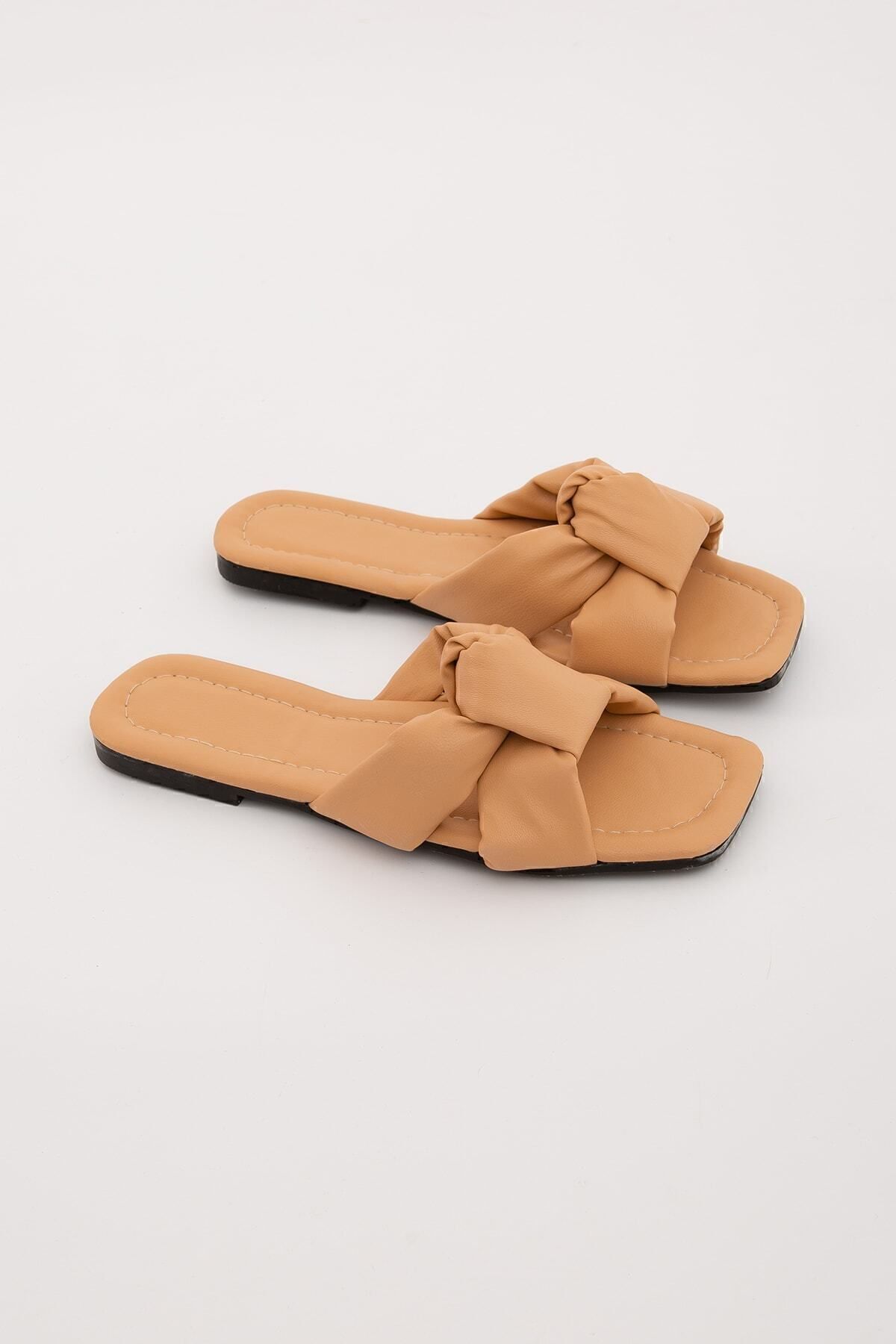 Moda Devrin-Papuci pentru femei Mink Bound Papuci pentru exterior și acasă 6