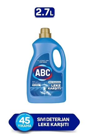 ABC Leke Karsıtı Sıvı Çamaşır Deterjan 2,7 Lt