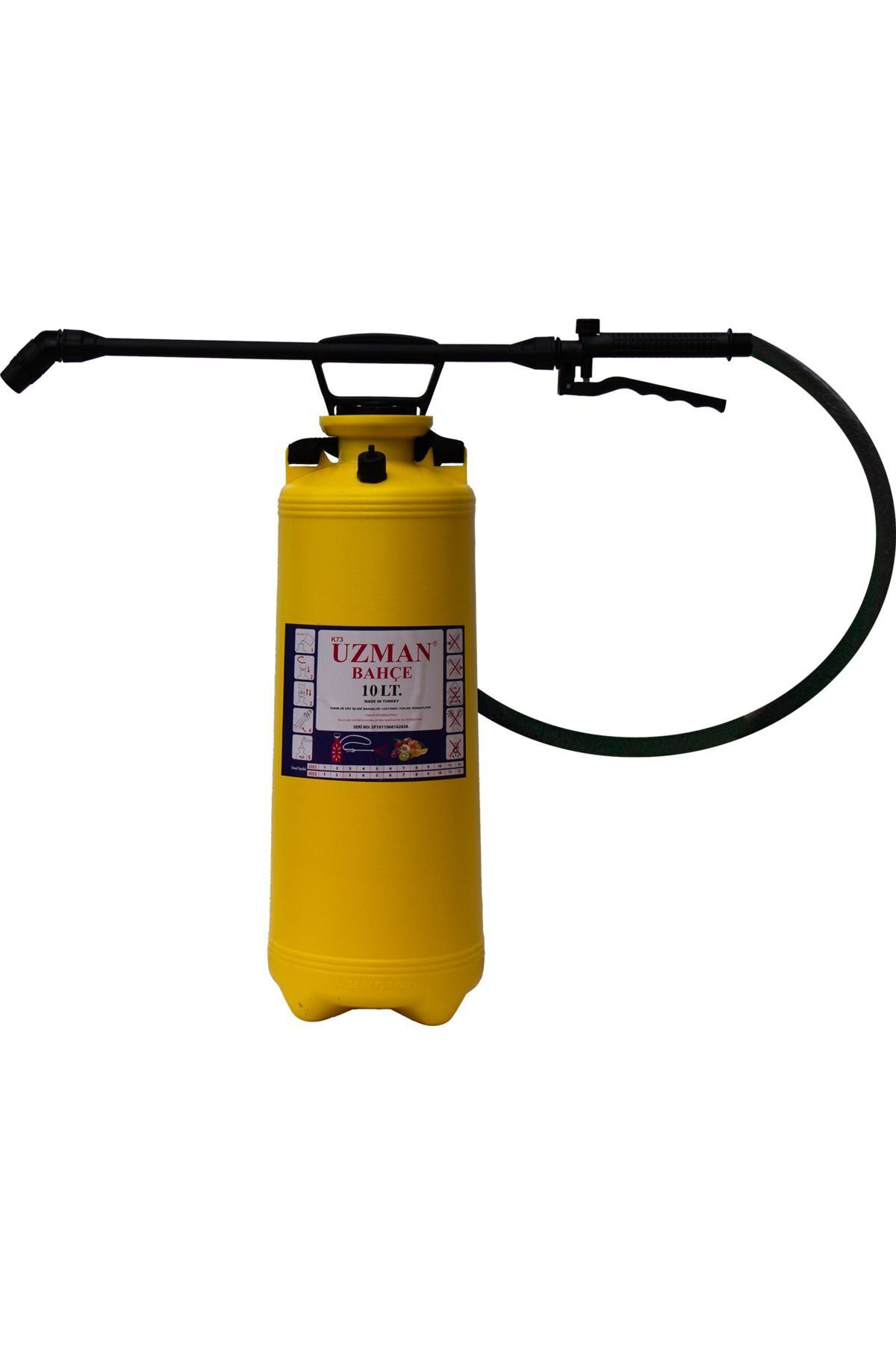 Uzman İlaçlama Pompası 10 Litre - Güçlü Ve Dayanıklı Ilaçlama Cihazı