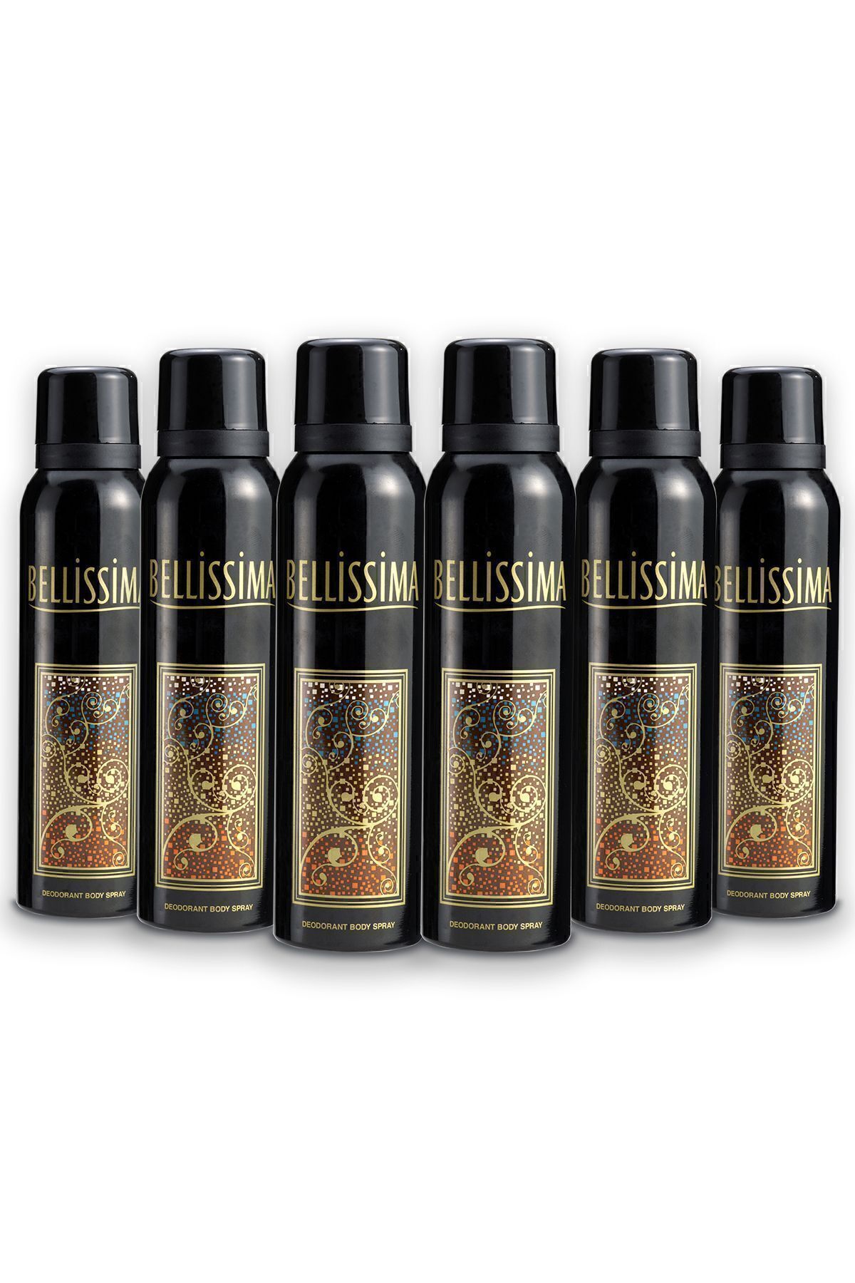 دئودورانت زنانه 6 بسته 6x150ml Bellisima