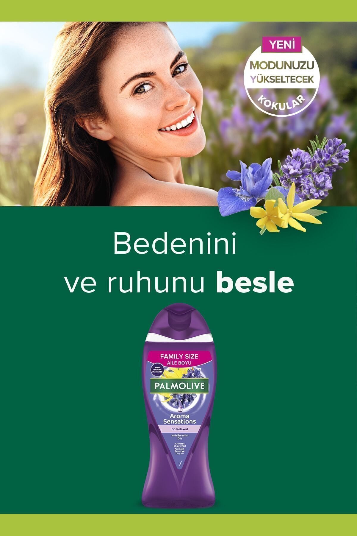 ژل حمام و دوش آروماتیک آروما Sensations So Relaxed 750 میلی لیتر Palmolive