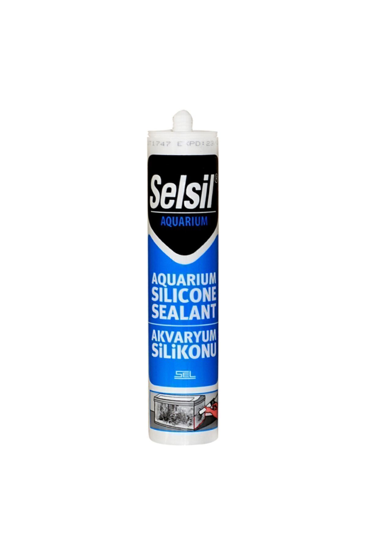 Selsil Şeffaf Duşakabin, Akvaryum Silikonu 1. Kalite %100 Su Geçirmez