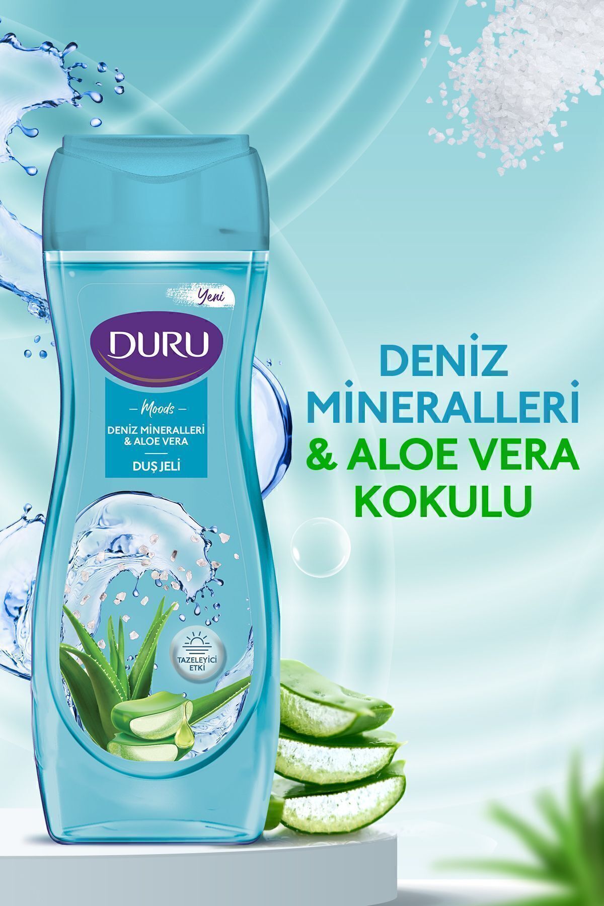Moods Sea Minerals & ژل دوش آلوئه ورا 4x450ml Duru