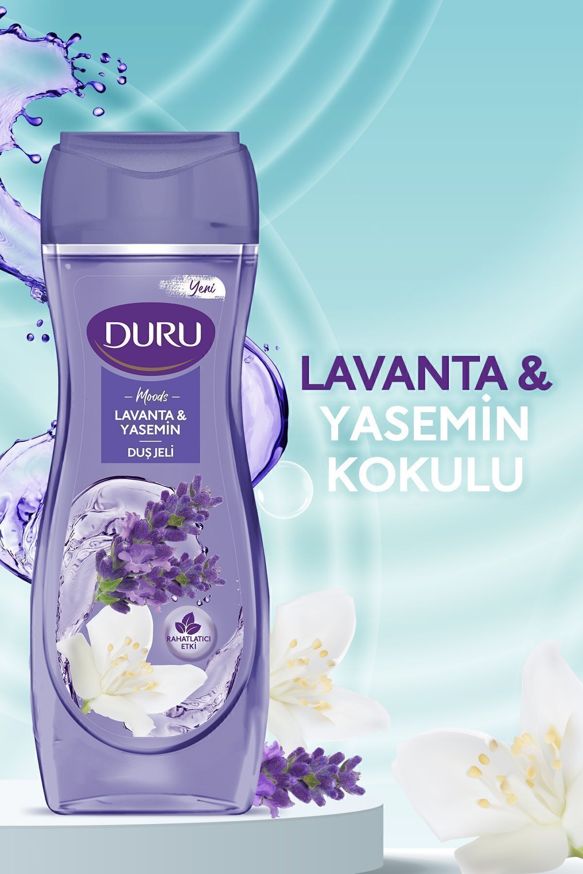 ژل دوش اسطوخودوس و یاس مودز 450 میلی لیتر Duru