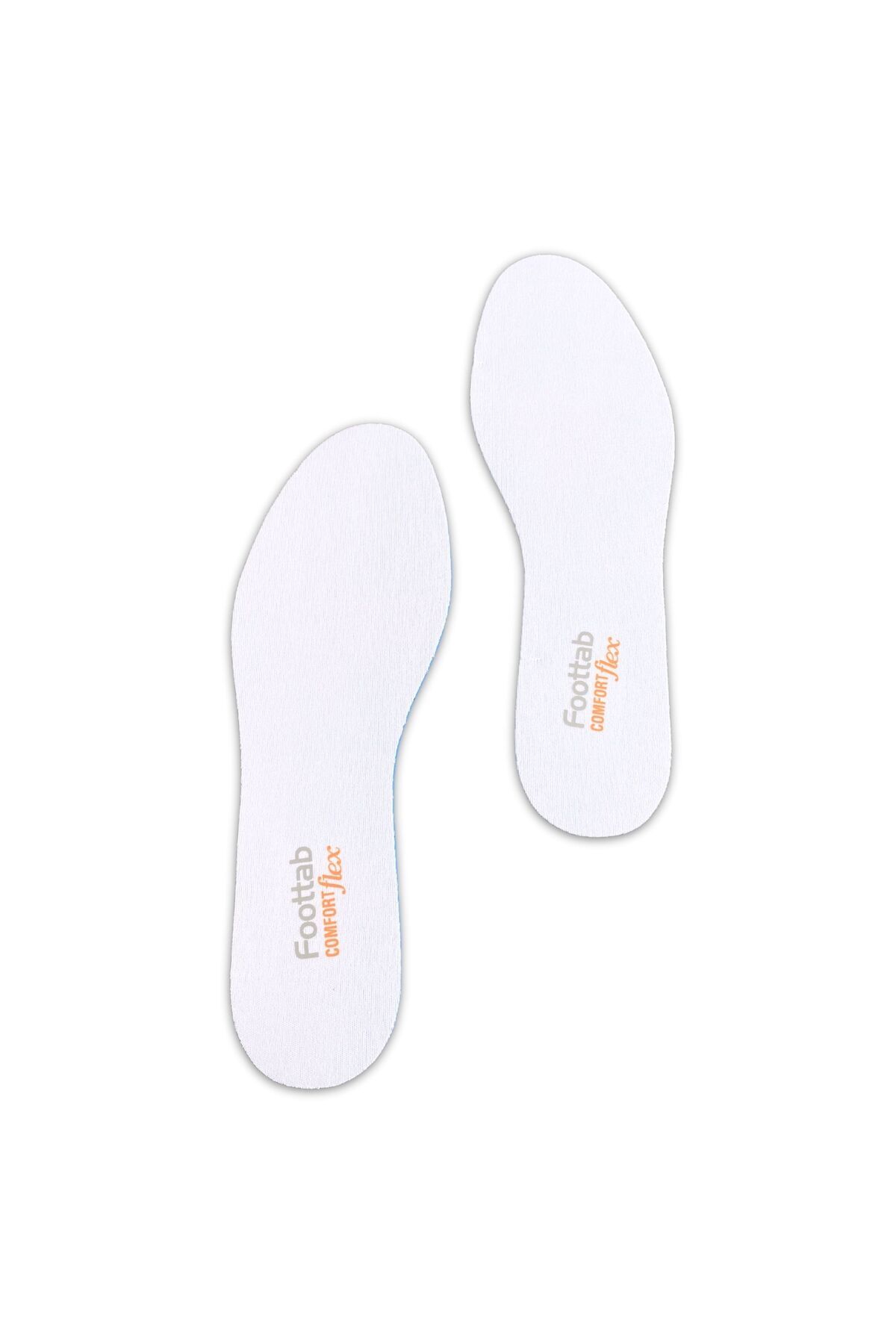 Beyaz Soft Comfort Tabanlık, Nefes Alabilen Rahat Kumaş Ayakkabı Tabanlığı, 1 Çift 2
