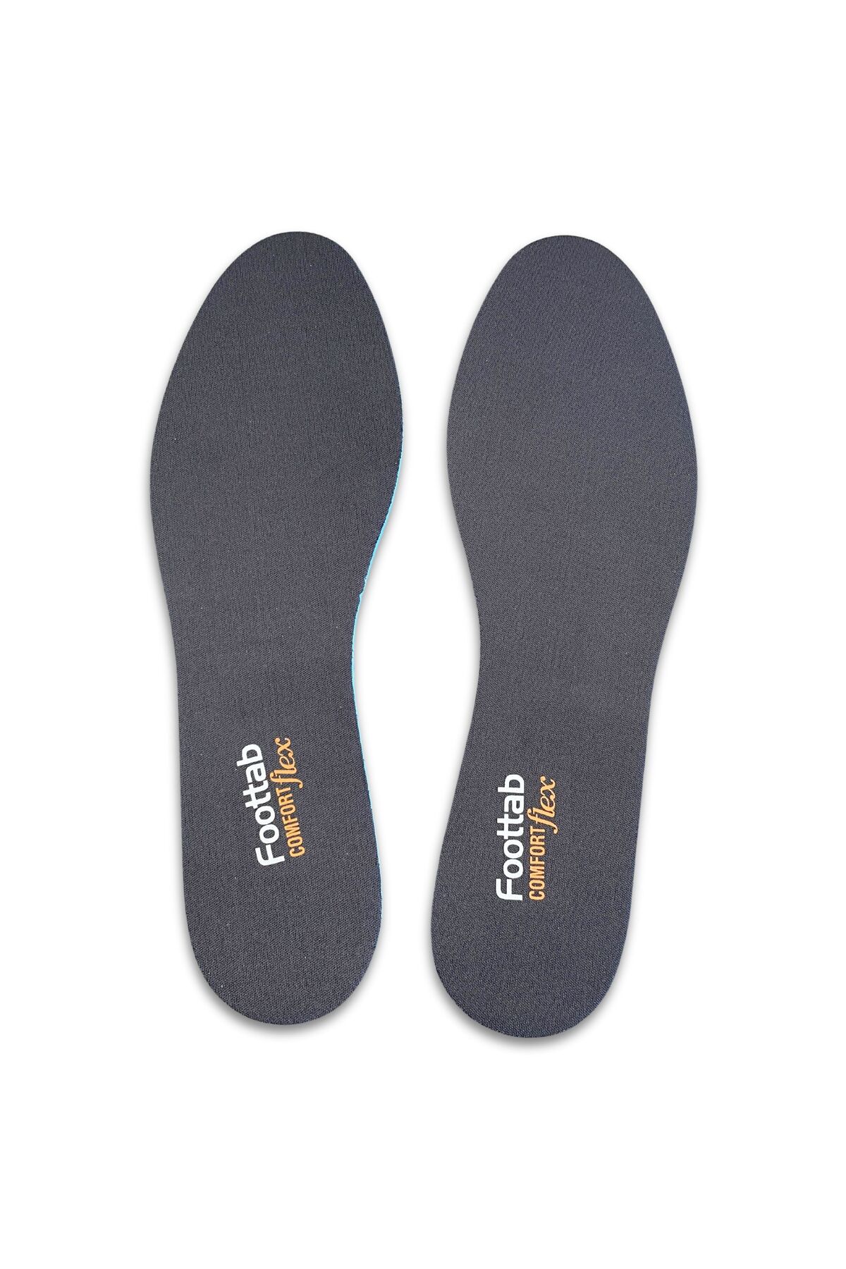 Siyah Soft Comfort Tabanlık, Nefes Alabilen Rahat Kumaş Ayakkabı Tabanlığı, 1 Çift