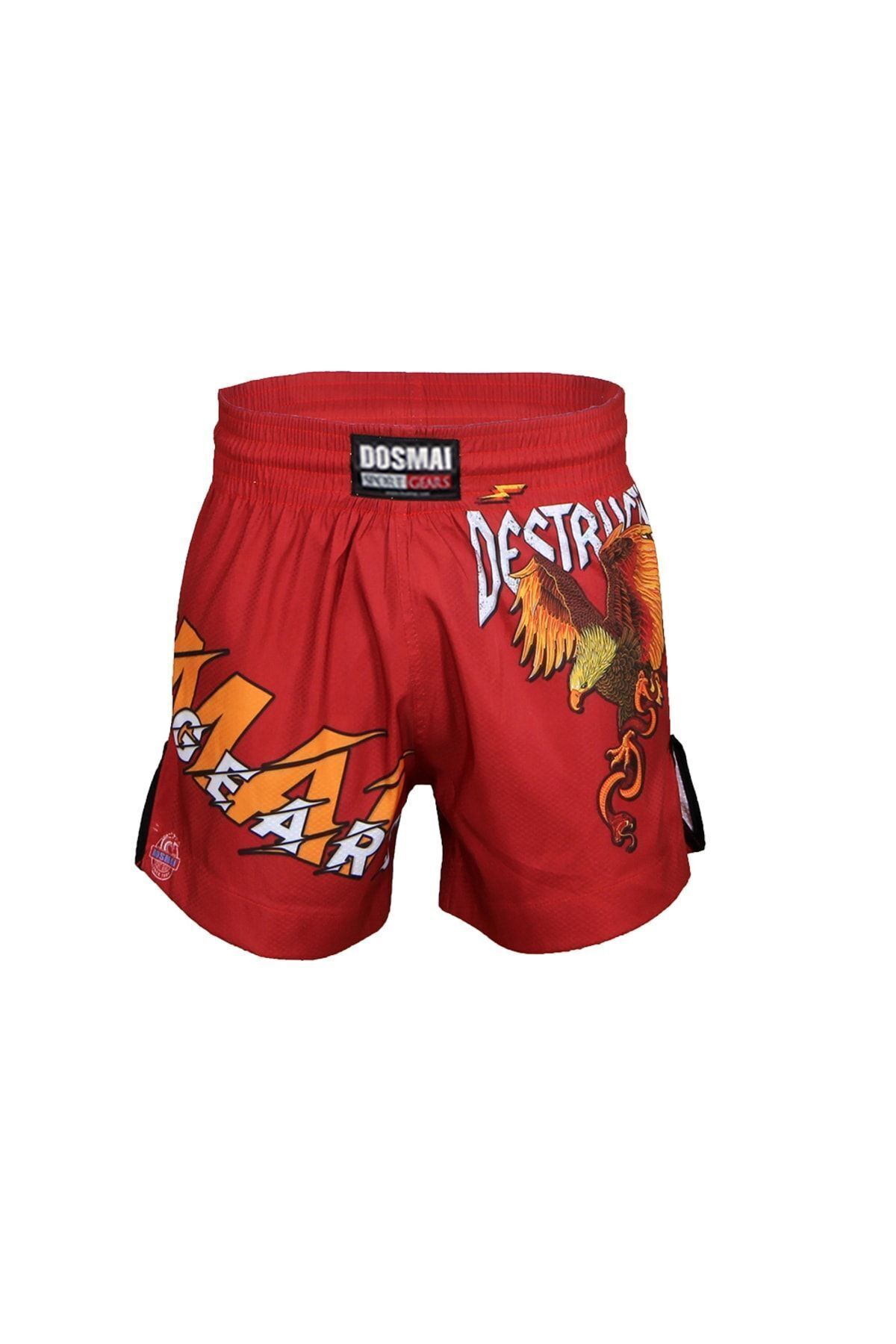 DO-SMAI Dijital Baskılı Eagle Fitness Boks Muay Thai Antrenman Şortu Spor Şort Fgs243