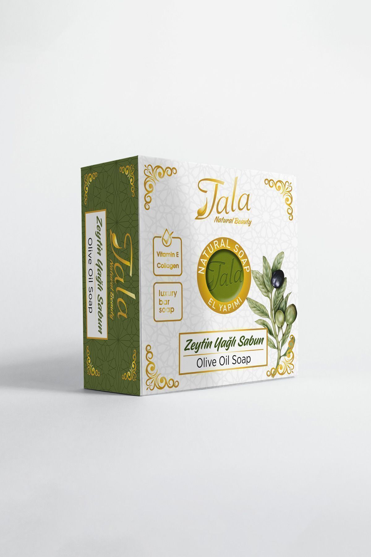صابون روغن زیتون خالص مغذی مو طبیعی ضد شوره 150 گرم Tala