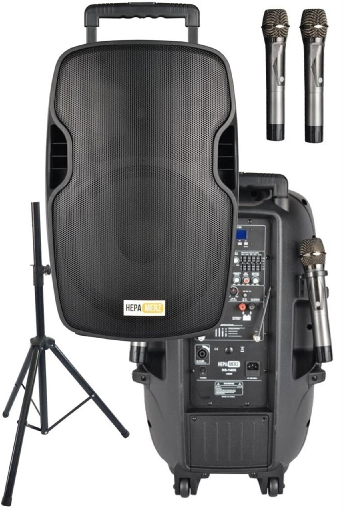 Midex Hs-1600ee Şarjlı Taşınabilir portatif Ses Sistemi Hoparlör