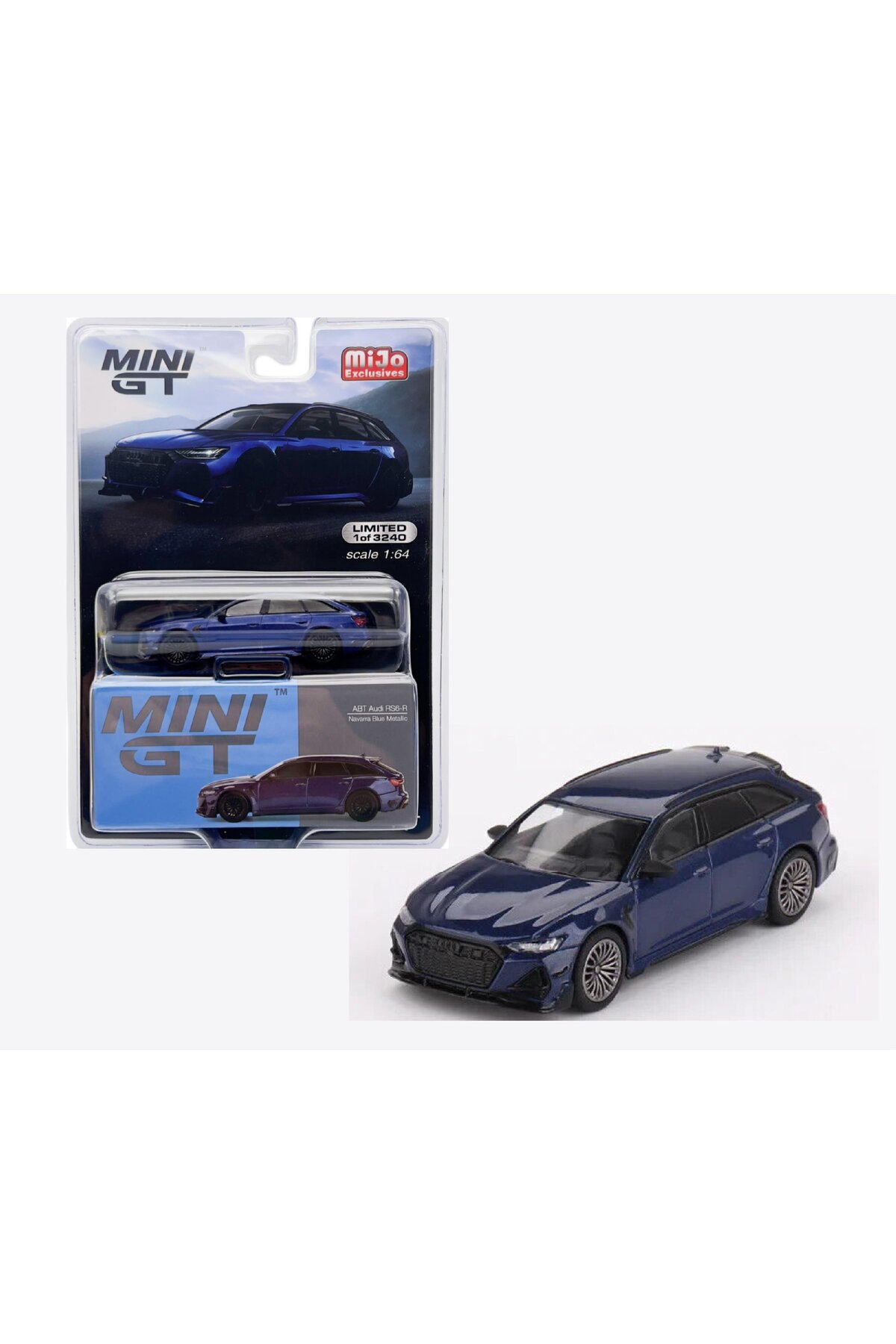mini gt Mijo Abt Audi Rs6-r Navarra Blue Metallic Lhd - Fiyatı