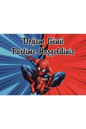 Sincap Design Örümcek Adam (SPİDERMAN) Spıder Man Temalı Konseptli70x100 Cm B...