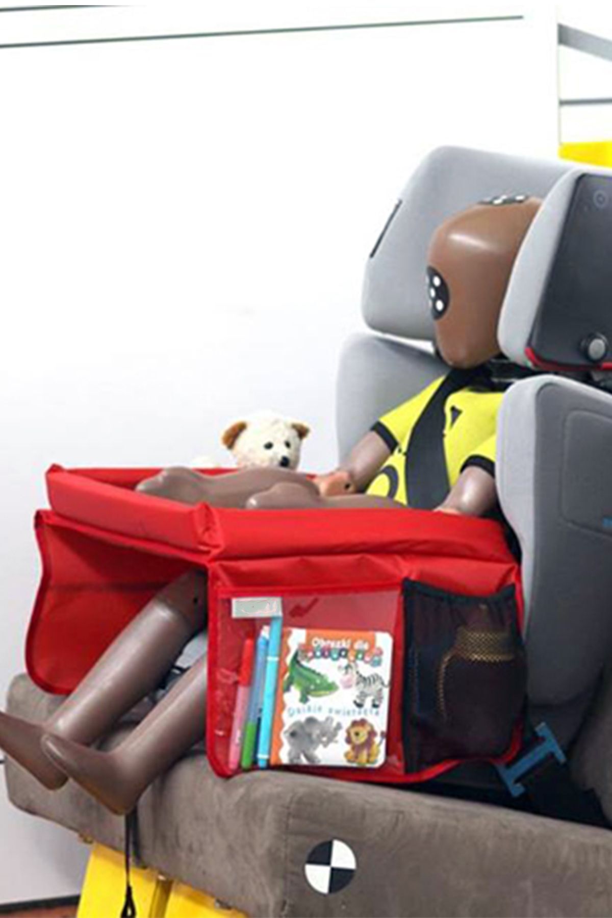 BYENS Oto Koltuğu Çocuk Aktivite Masası Seyahat Masası Oto Koltuk Aksesuarı Eğitici Bebek Arabası Araç fotoğrafı 3 (önizleme)