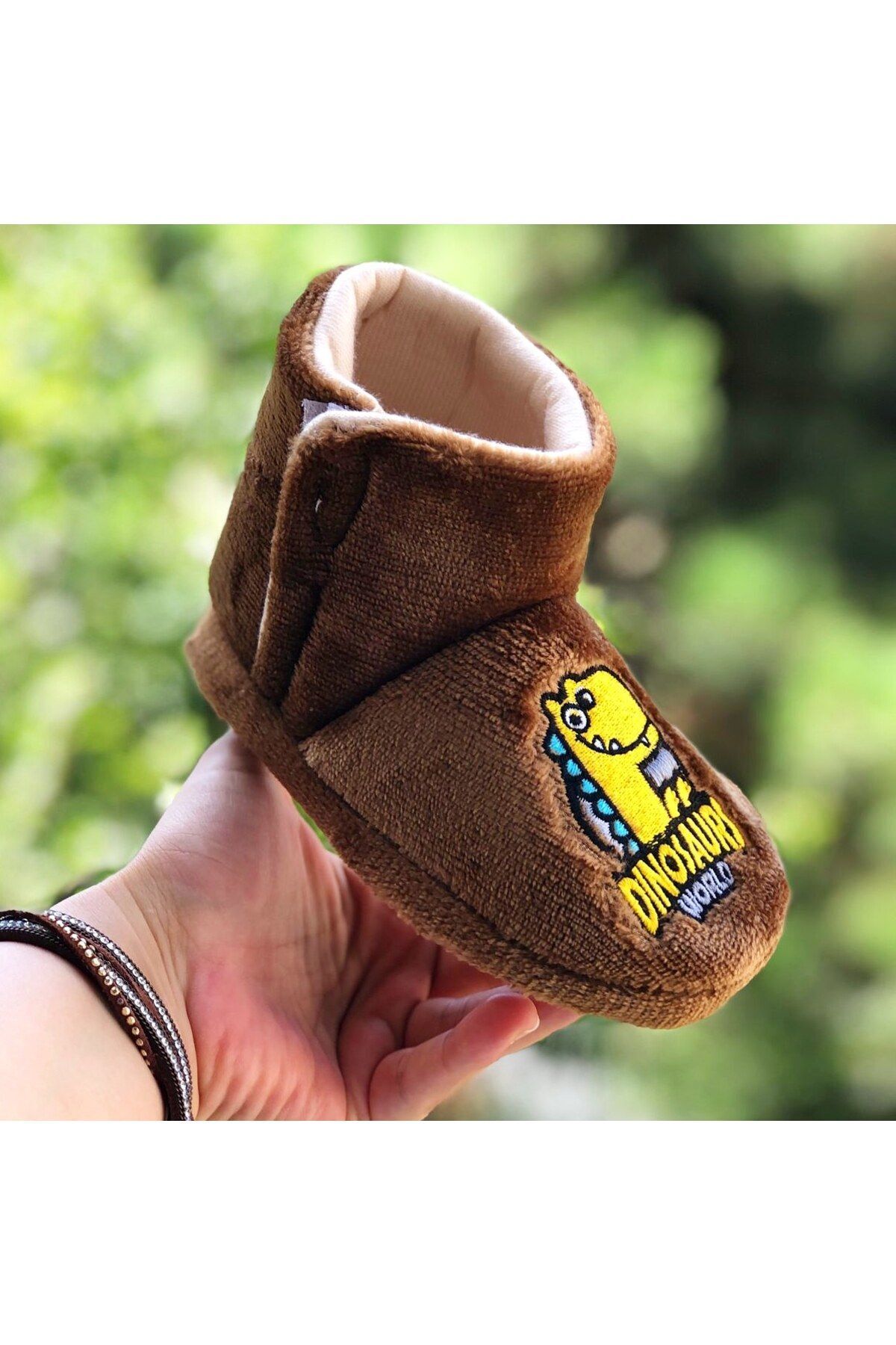 Pandalina-Παιδικά παπούτσια Slippers - Dinosaur Figure, Velcro, Αντιολισθητική σόλα, Νηπιαγωγείο 6