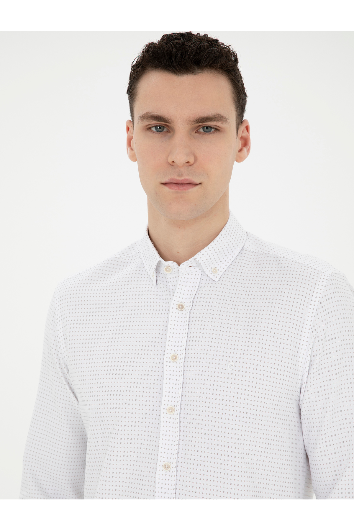 پیراهن مردانه پیر کاردین | 50289388-VR011 Pierre Cardin - Image 2