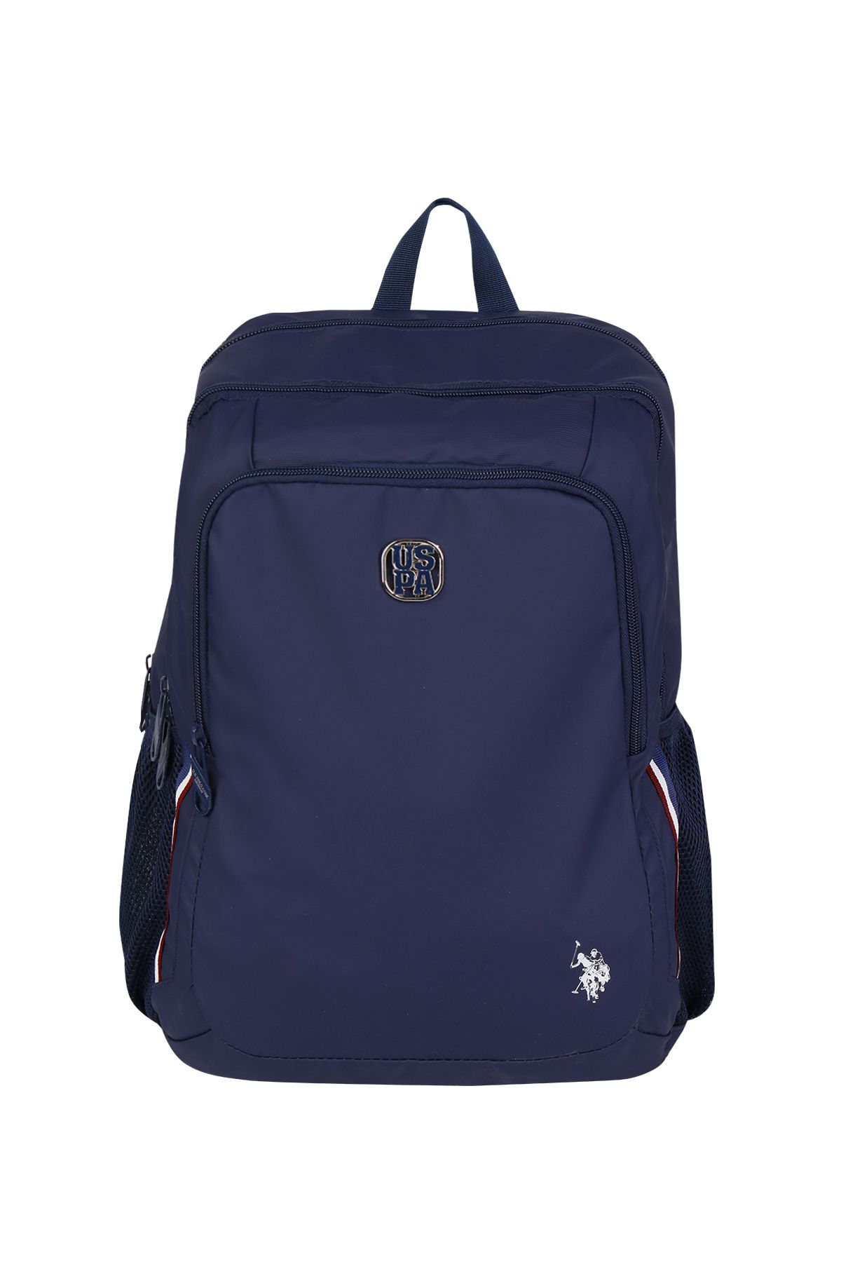 BASE. POLO ASSN. 24052-24049-24051 کوله پشتی مدرسه یونیسکس آبی تیره U.S. Polo Assn.
