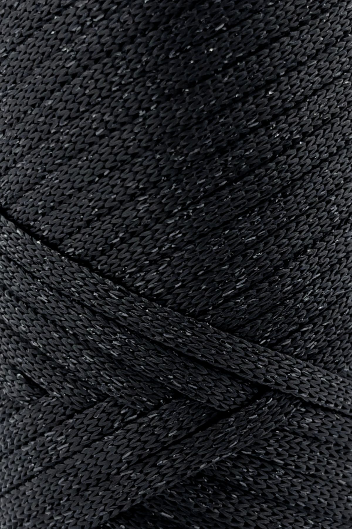 SENSY-200g Black Glitter Polyester String - Premium Quality 2