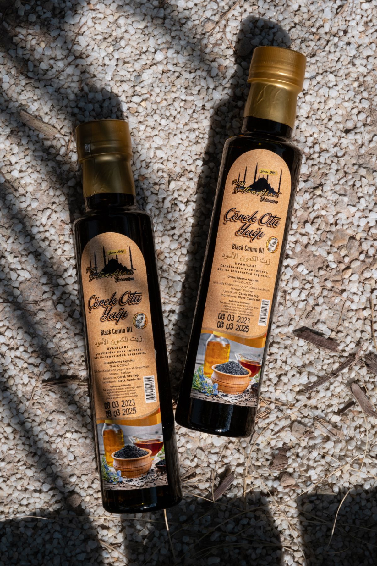 Tarihi SultanAhmet Baharatçısı 2'li Çörekotu Yağı 250ml