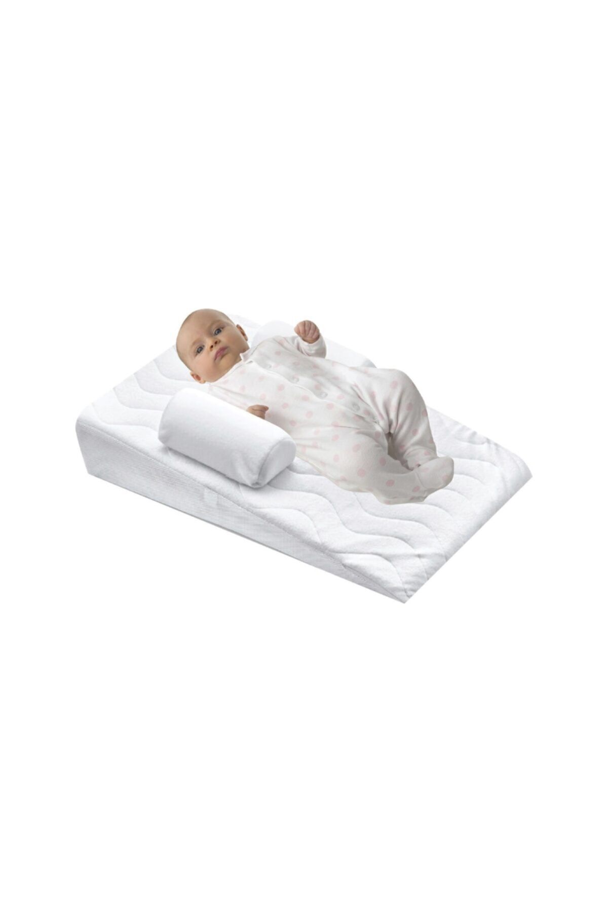 Bebek Reflü Yatağı Fermuarlı Kılıf 65x40 Cm
