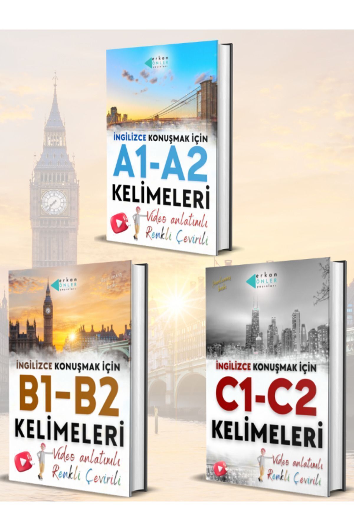 Erkan Önler Yayınları-Cuvânt englezesc de la zero la avansat - nivel A-B-C (3 lecții video) 1