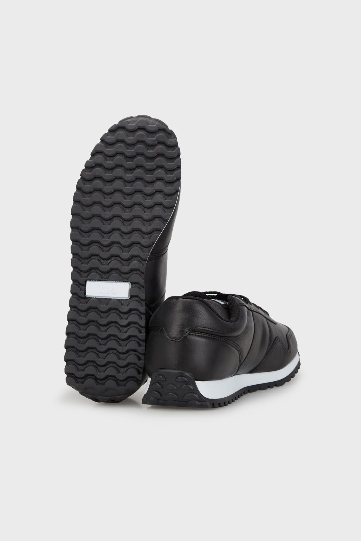 کفش U.S. Polo Assn. یو اس پولو کفش چرم طبیعی ایالات متحده Polo Assn کفش مردانه DORIS LT 3PR اورجینال - تصویر 4