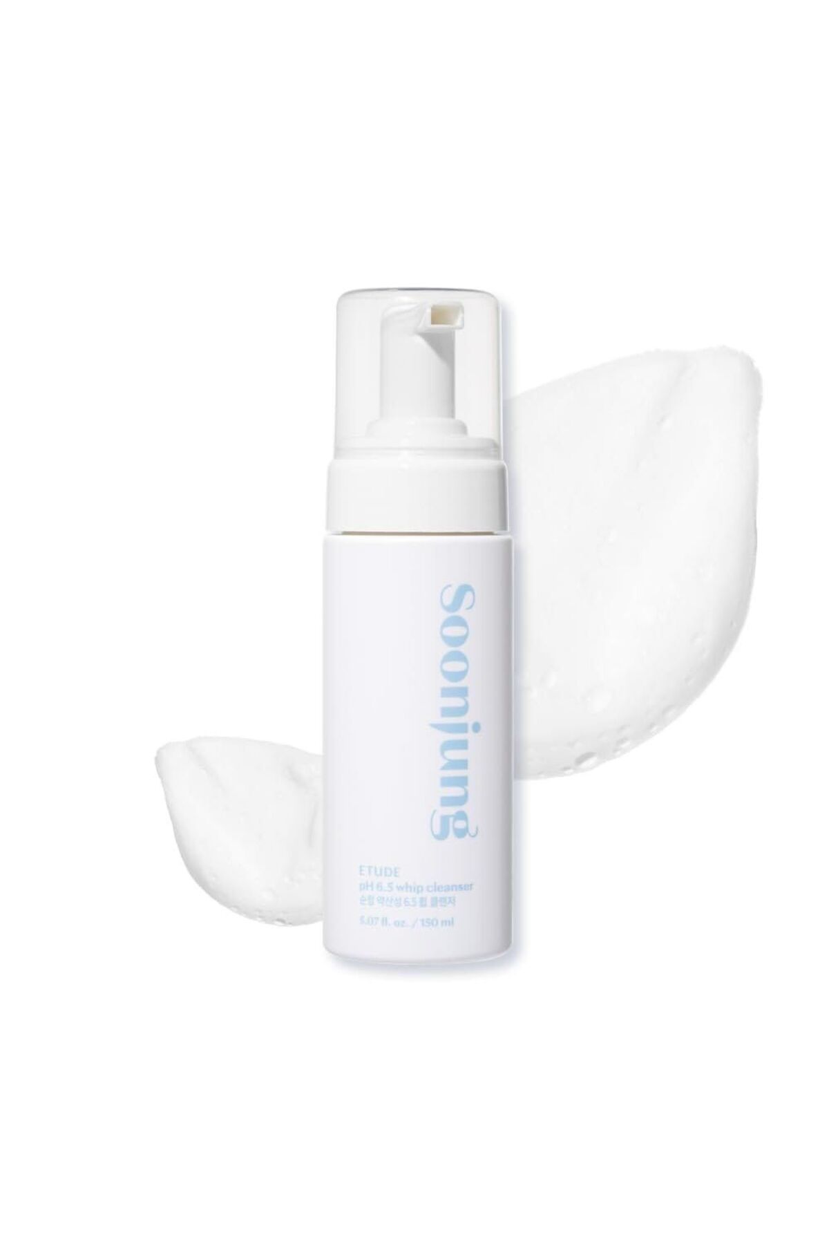 ETUDE HOUSE SoonJung pH 6.5 Whip Facial Cleanser 150ml — Köpük Temizleyici