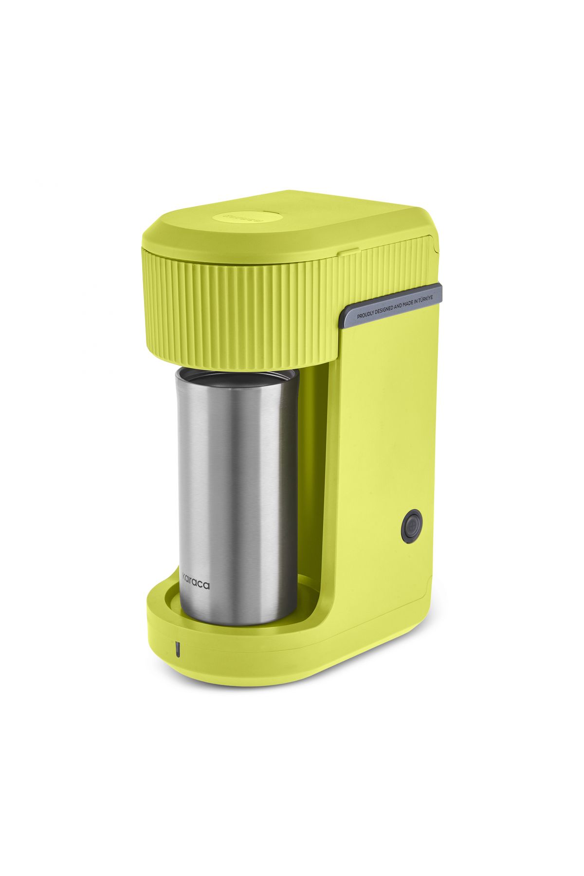 Karaca Mono Personal Filtre Kahve Makinesi ve İnox Kişisel Termo Hediyeli Lime Green