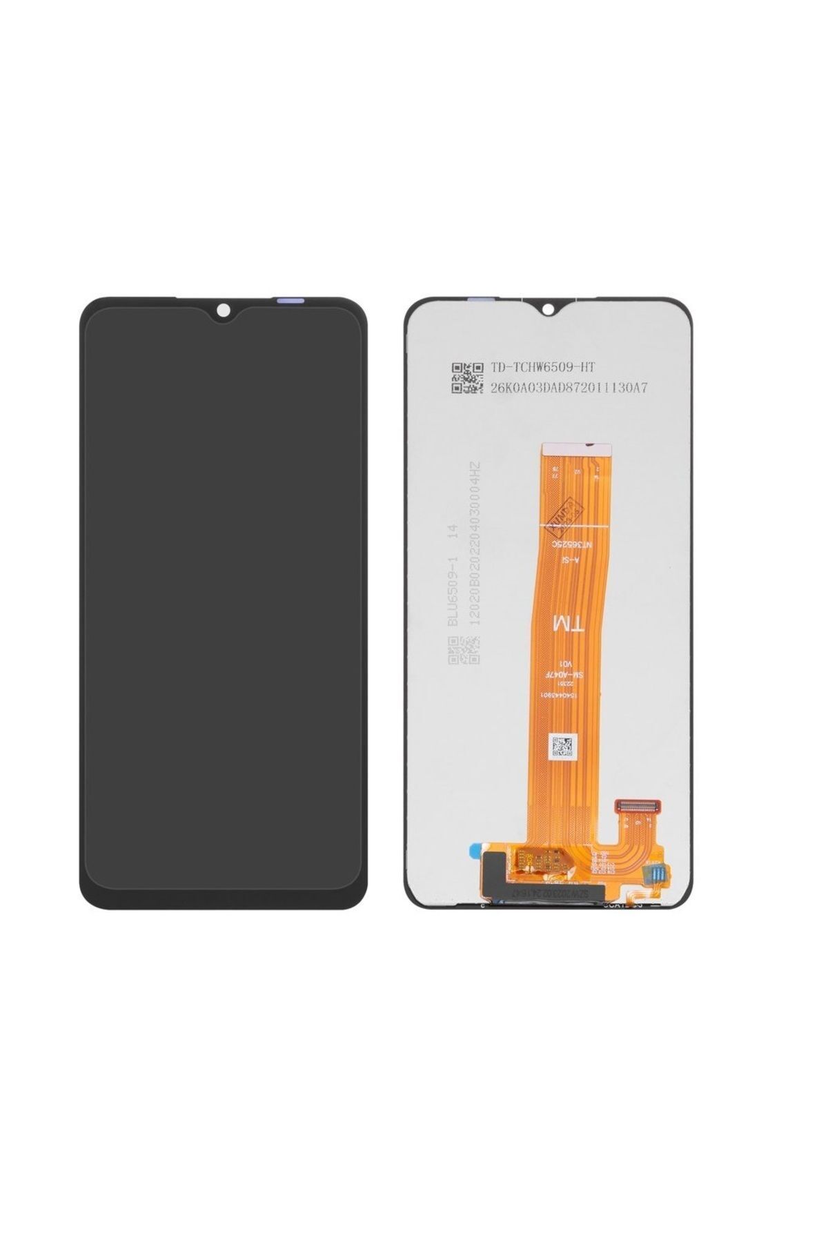 SASA SAMSUNG GALAXY A04S A047 UYUMLU LCD DOKUNMATİK EKRAN ÇITASIZ SİYAH