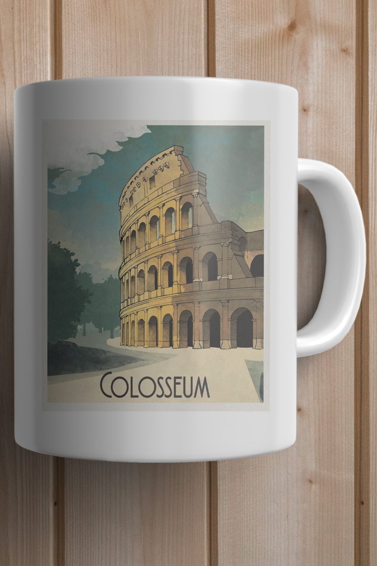 South Steel-Roma Colosseum Printed Mug 2
