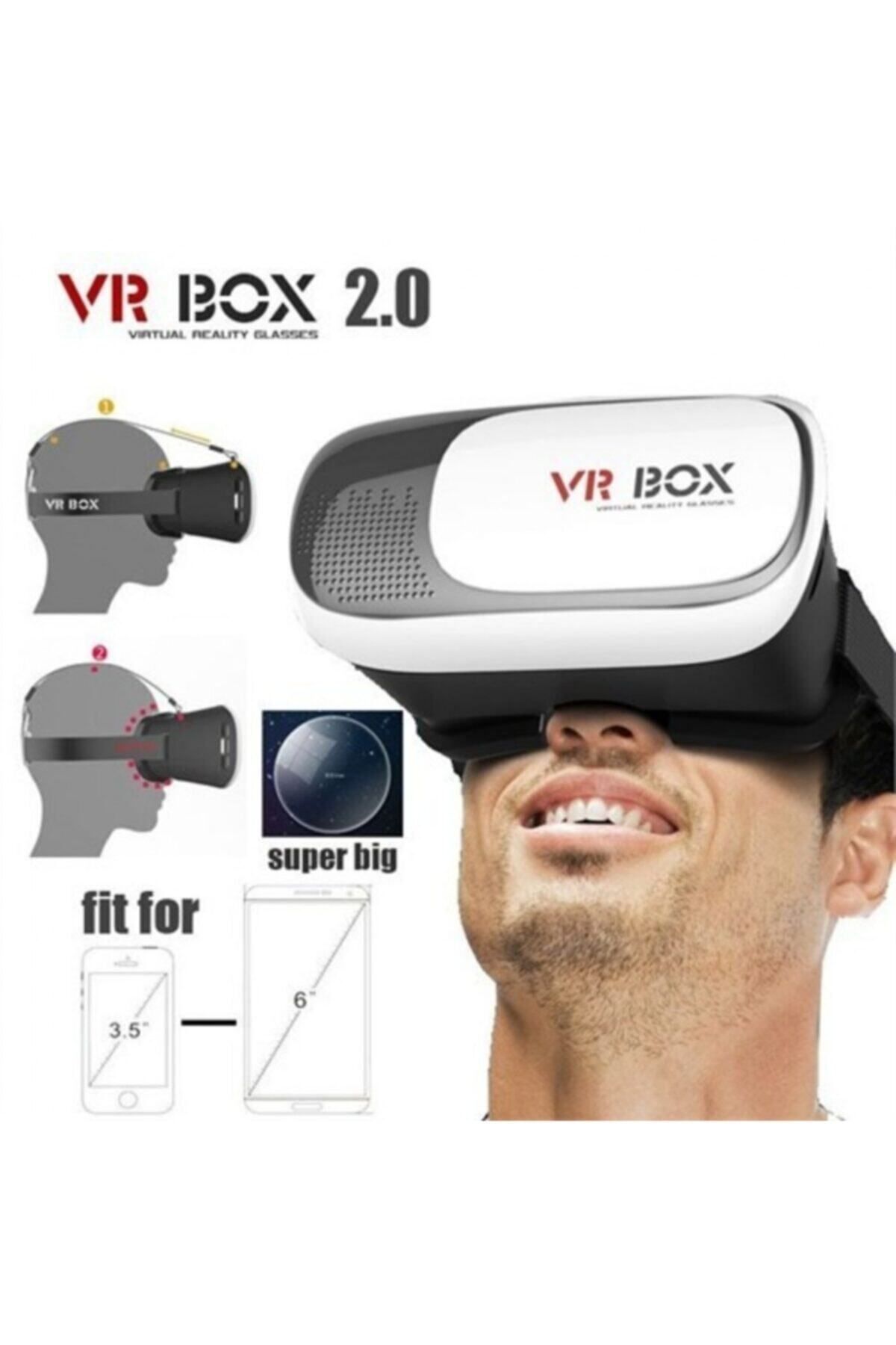 VR BOX 3d Sanal Gerçeklik Gözlük