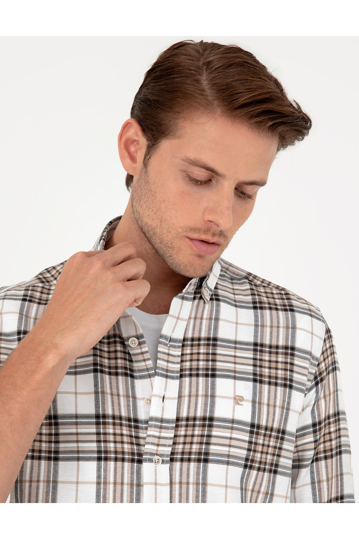 پیراهن مردانه پیر کاردین | 50296895-VR029 Pierre Cardin - Image 2