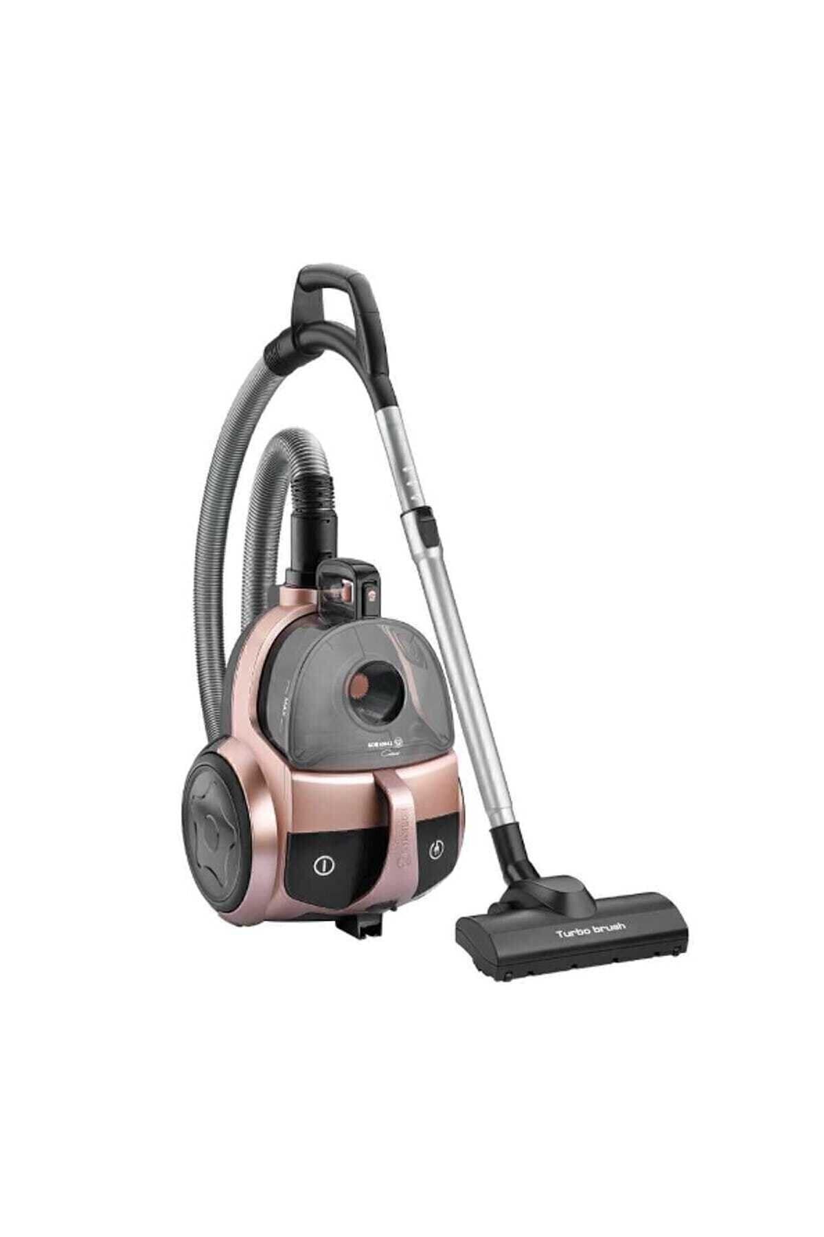 Korkmaz Cosmos Elektrikli Süpürge A900-02 Siyah Pembe Altın