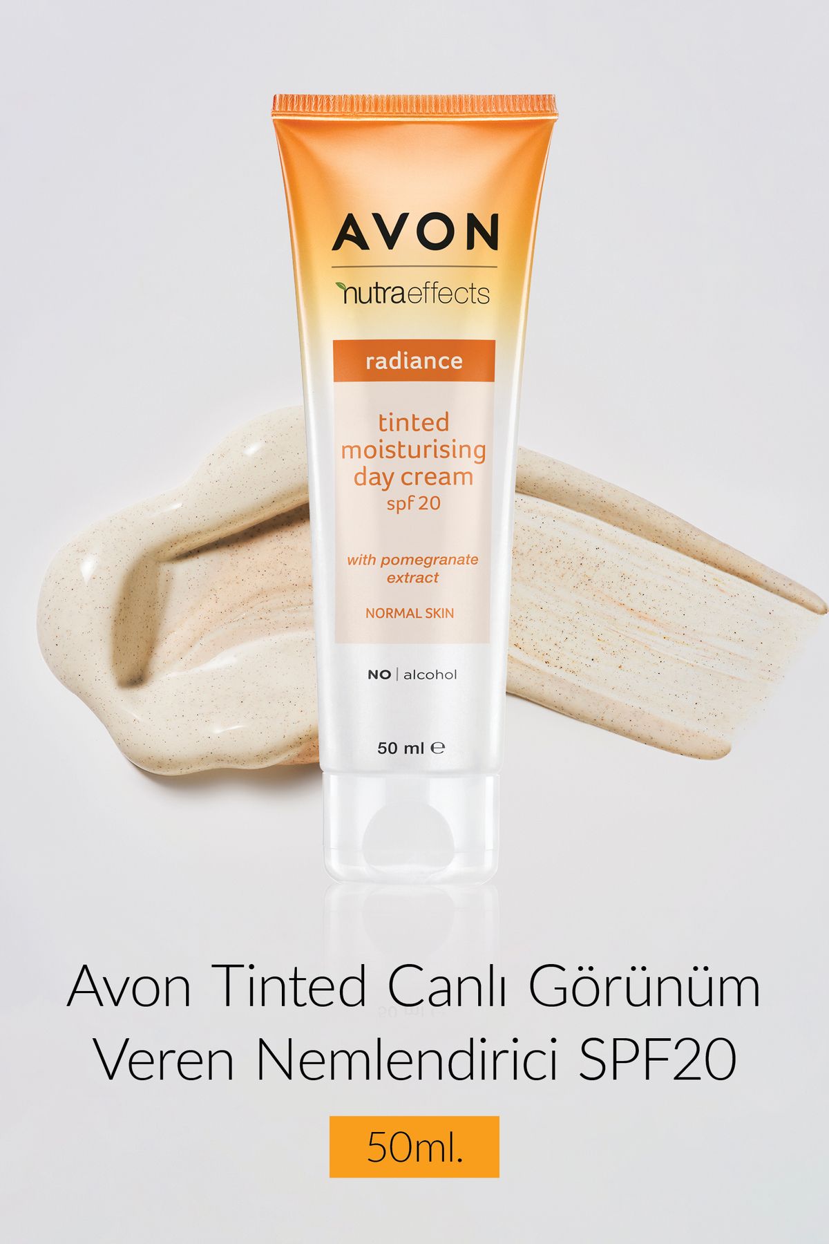 مرطوب کننده صورت 50 میلی لیتری True Nutra Effects Radiance Tinted. Avon