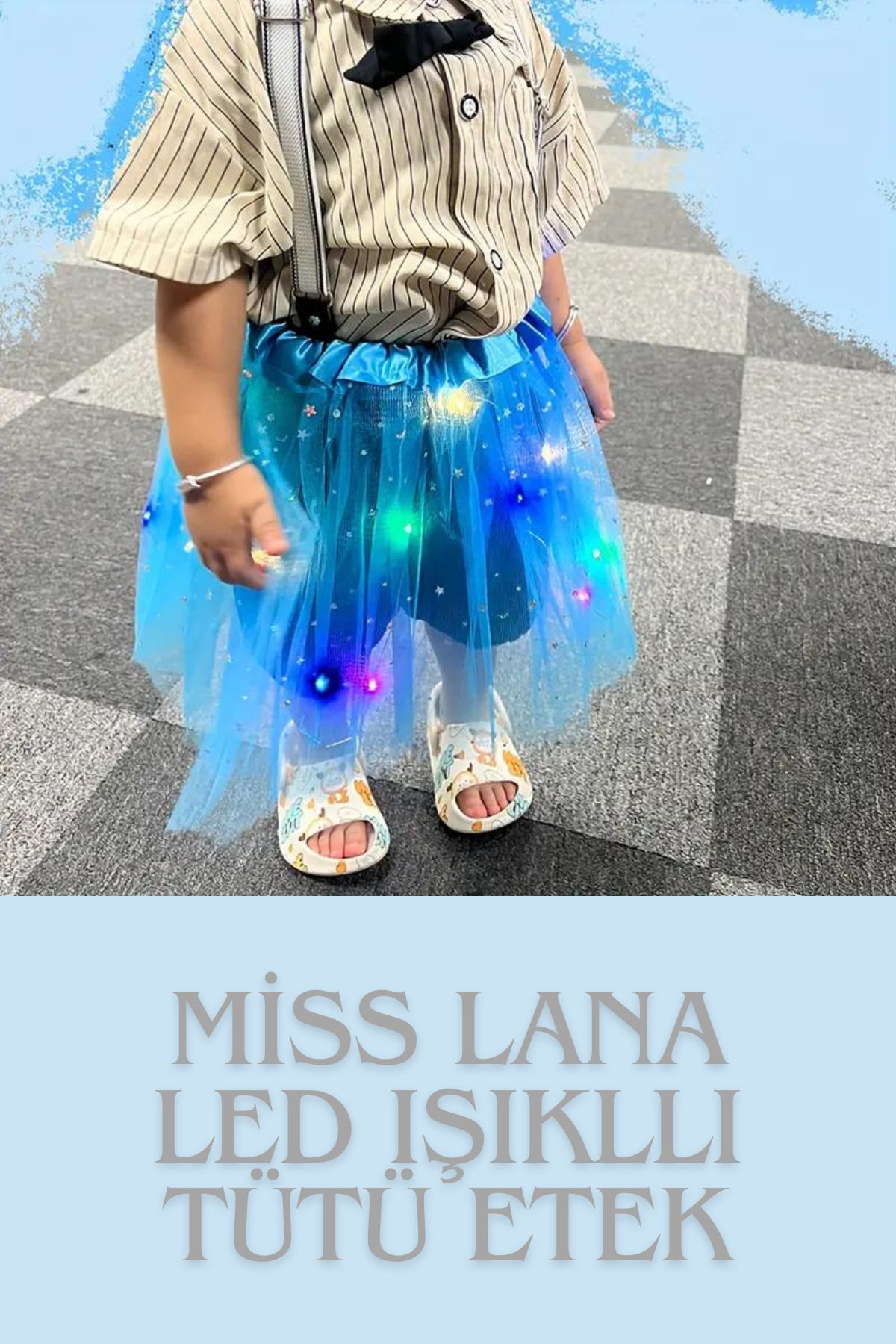 Miss Lana-Mi̇ss Lana Led Lighted Short Skirt - Glowing Princess, Ballet Stage, Dance 2