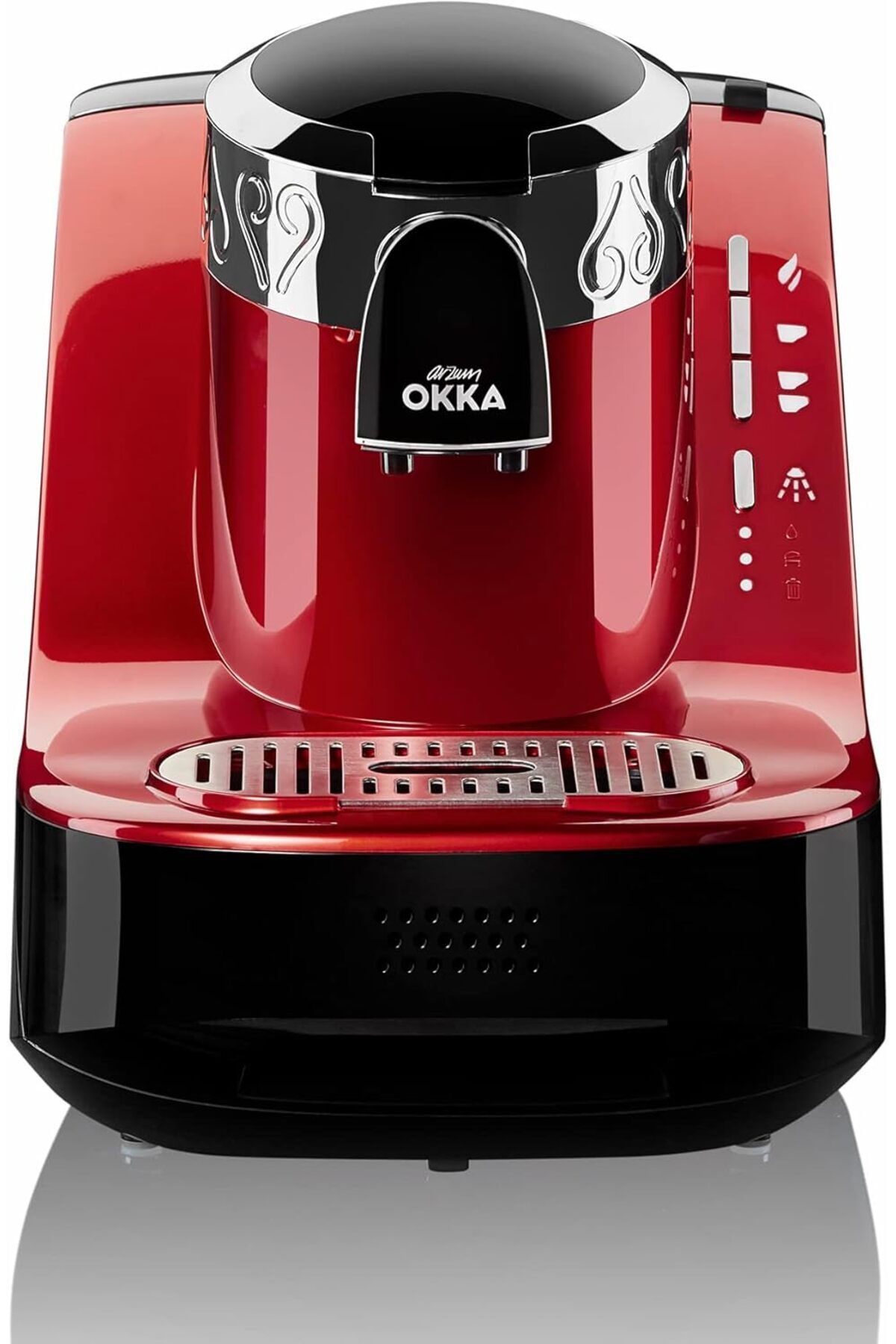 Arzum-Okka, Professional Electric Turkish Coffee Maker, Fully Automatic, RED, OK-002-N 4