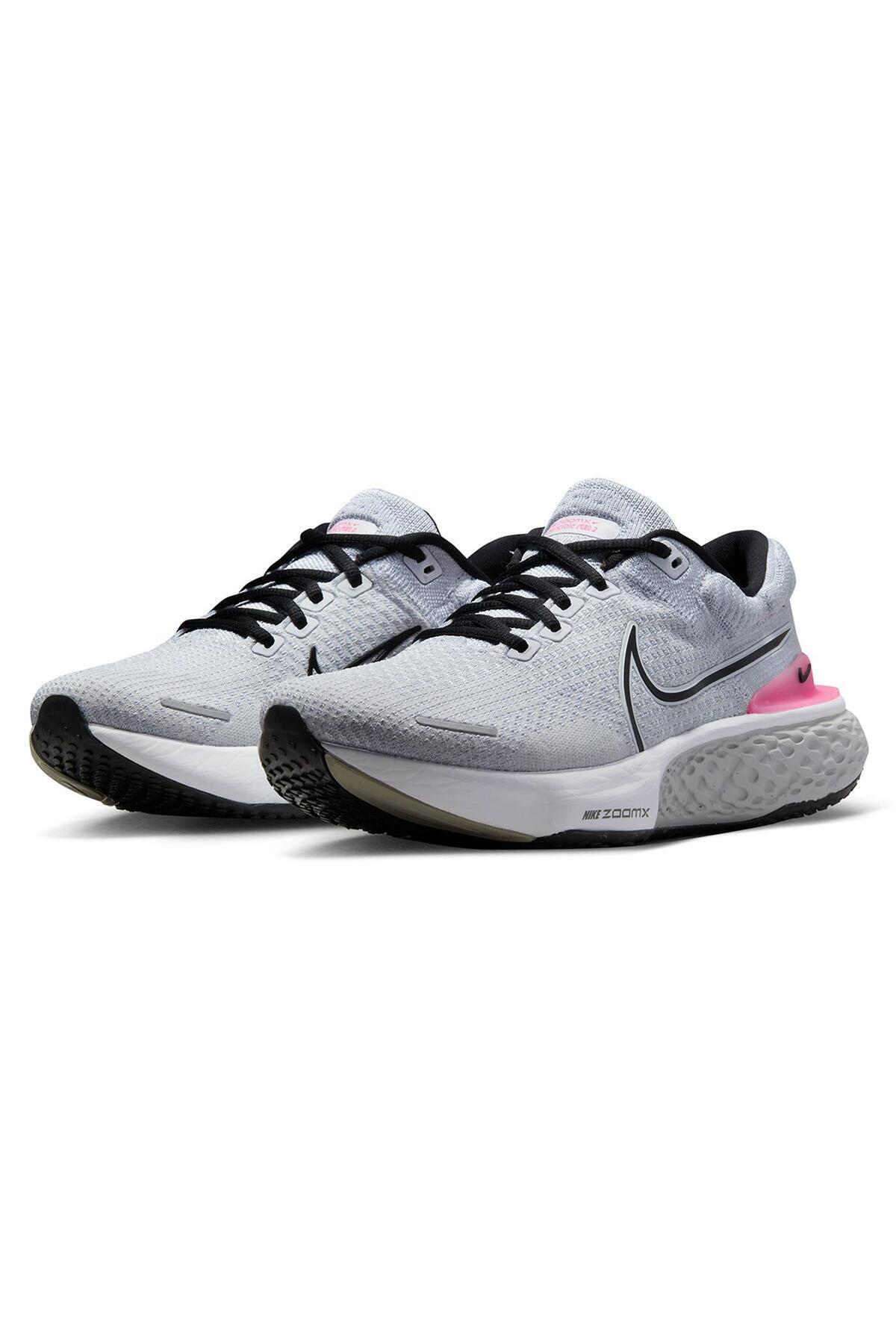 کفش Nike نایکی رانینگ مردانه خاکستری زومکس Invincible Run Fk 2 اورجینال - تصویر 2