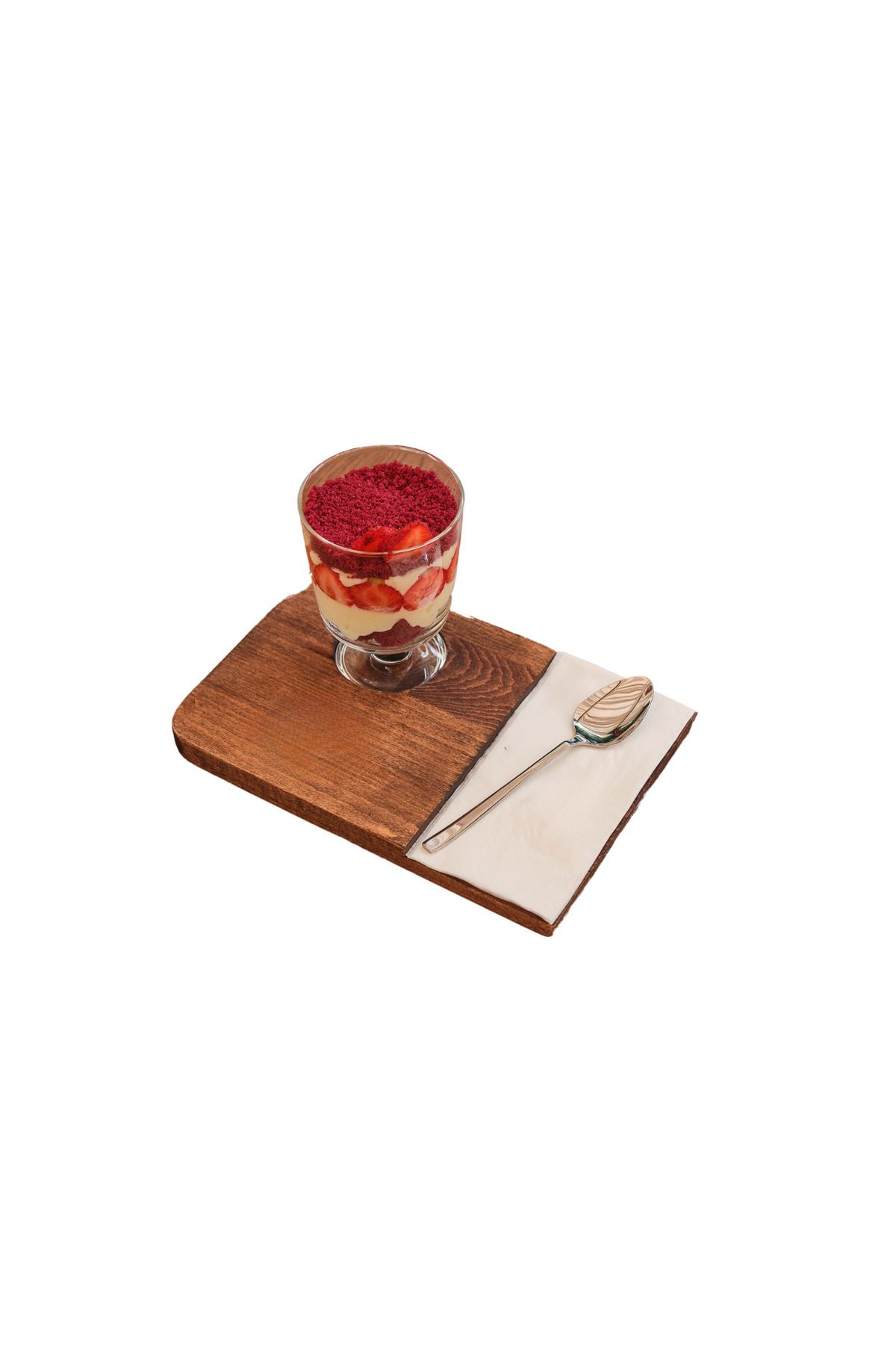 Davi Ahşap-Wooden Presentation Plate - Special Design 1