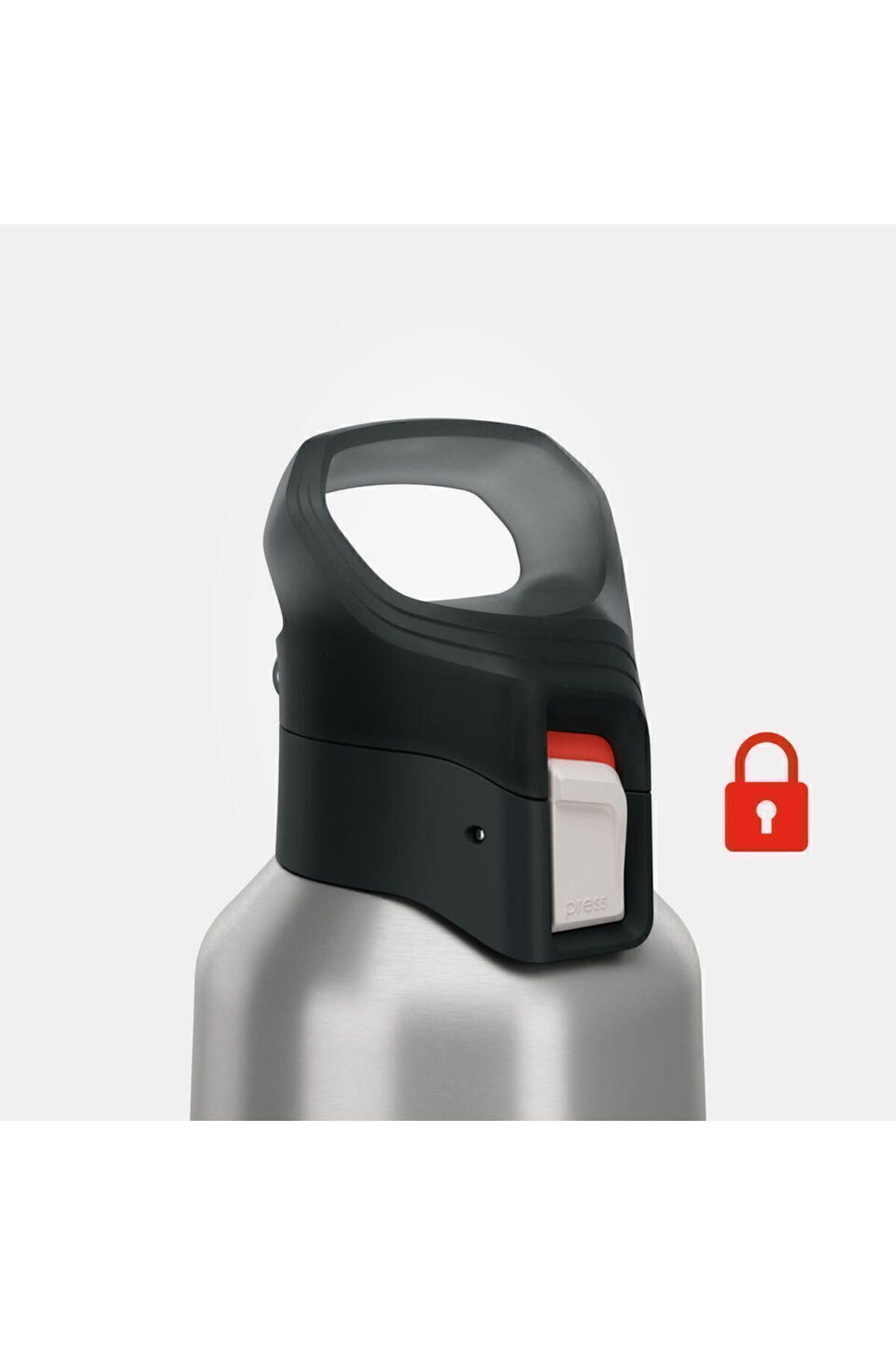 فلاسک آبی quechua Steel Thermos 0.8 L MH500 Decathlon