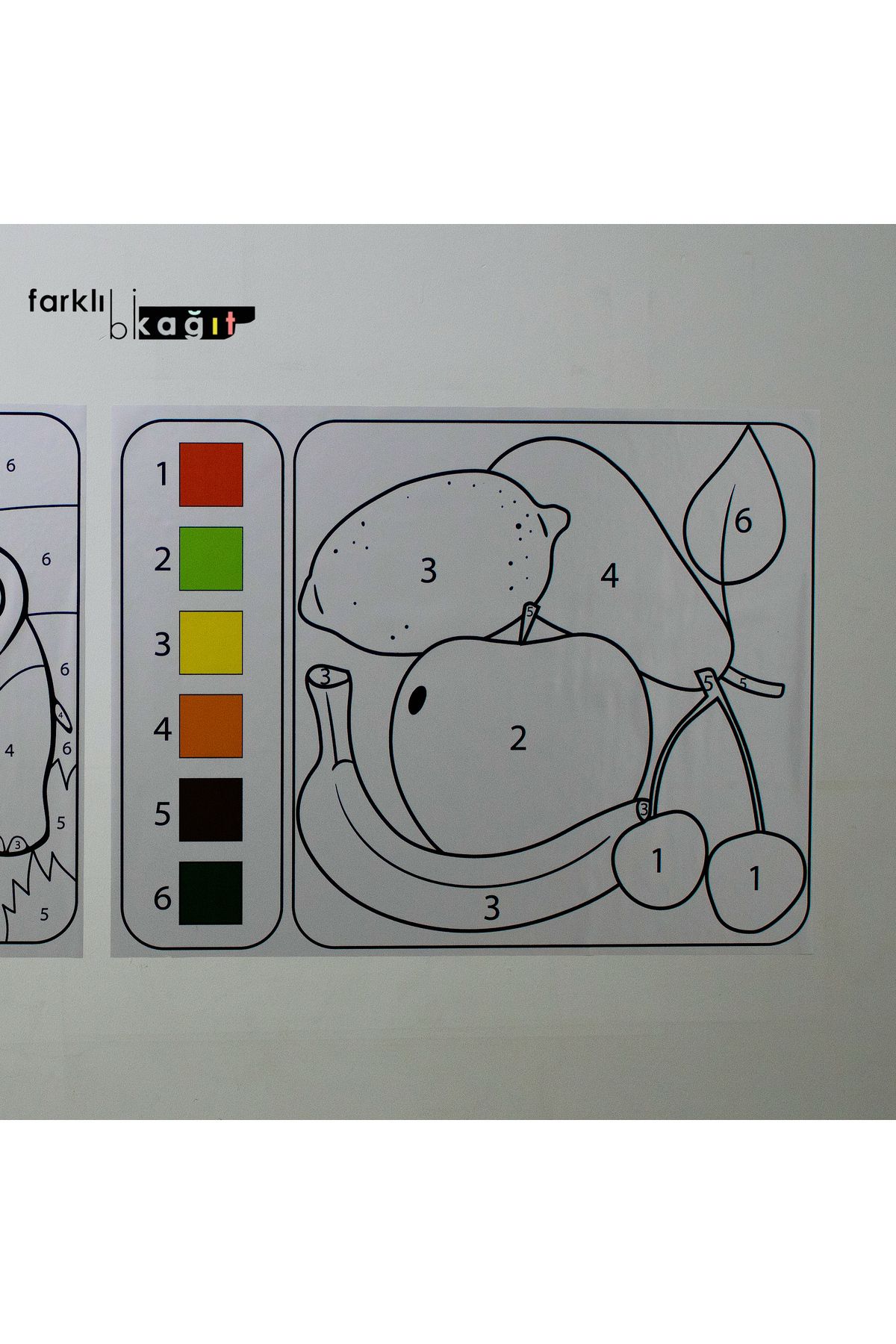 Farklı Bi Kağıt-STATIC PAPER WITH SELF-HOLDING FEATURE, PAINTING BY NUMBER 50X50cm 4