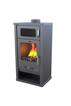 Hoşseven Troy Fırınlı Şömine Döküm Soba