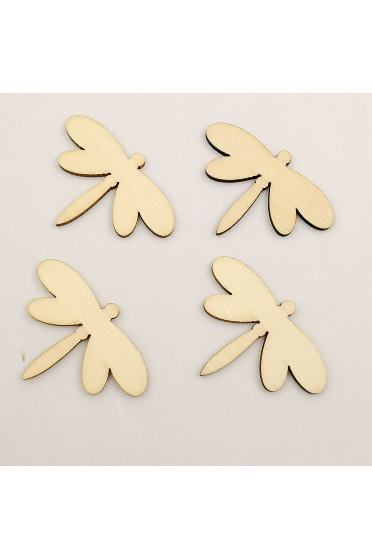 Boyanabilir Ahşap Yusufcuk Kuşu 5x3,5 Cm 30 Adet 5