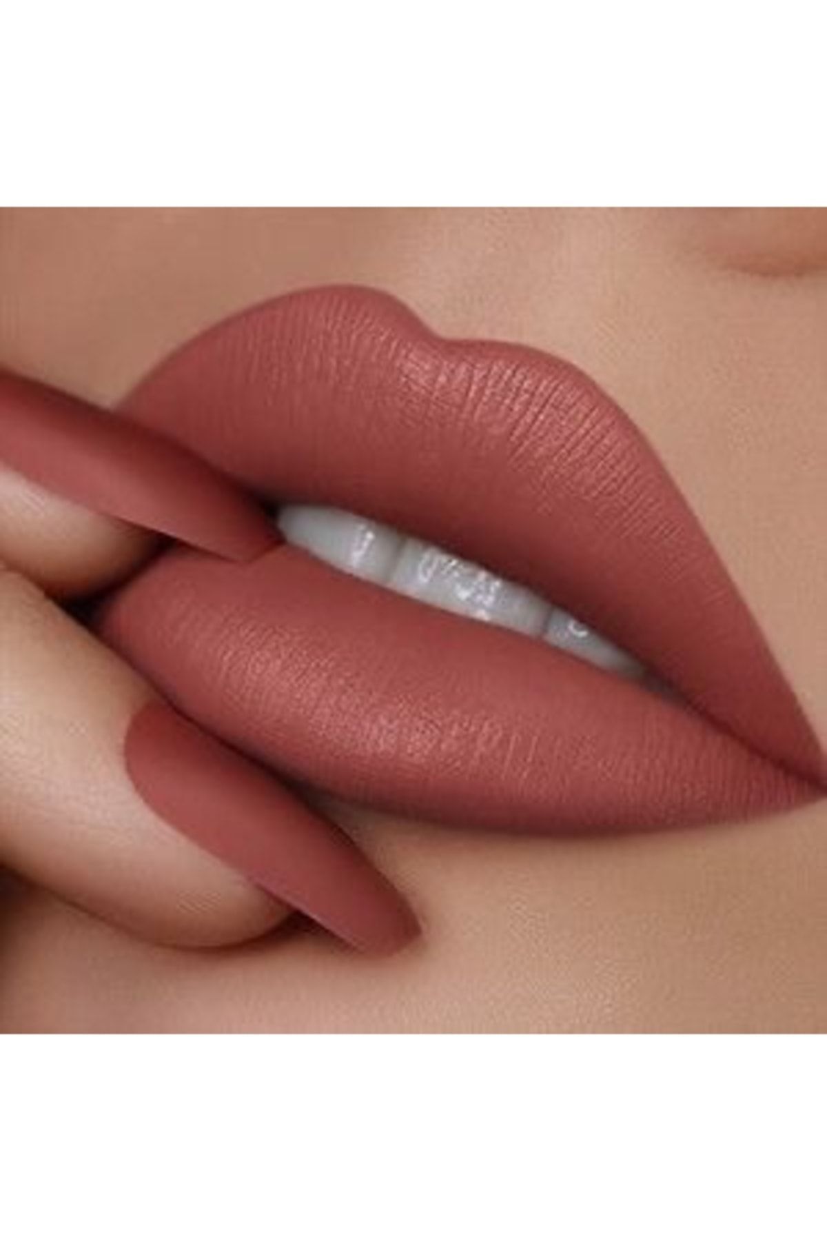 Cosmetics 24 Saat Kalıcı Waterproof Matte Lıpstıck Crayon Doğal Ton (NUDE)