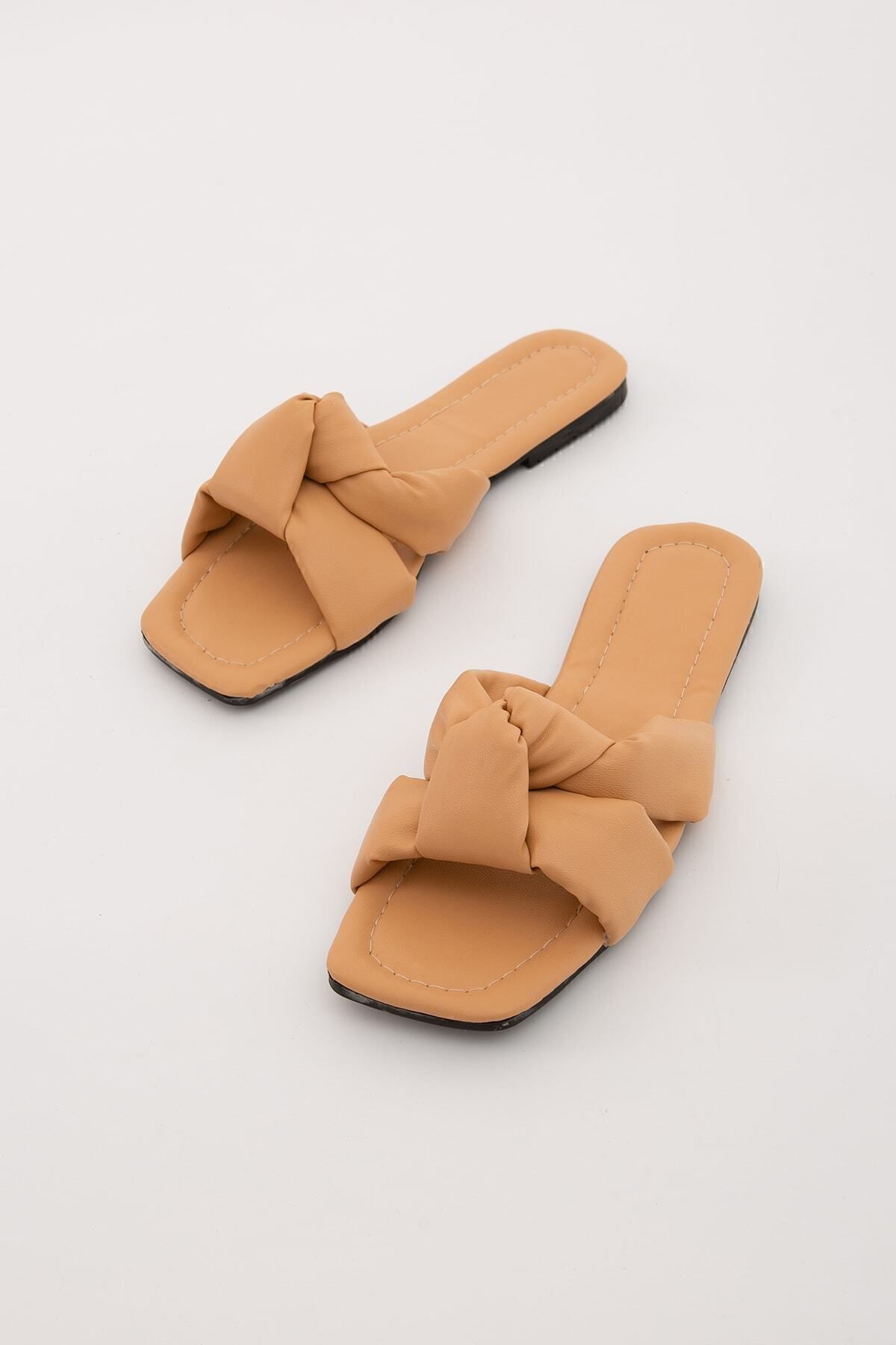 Moda Devrin-Papuci pentru femei Mink Bound Papuci pentru exterior și acasă 7