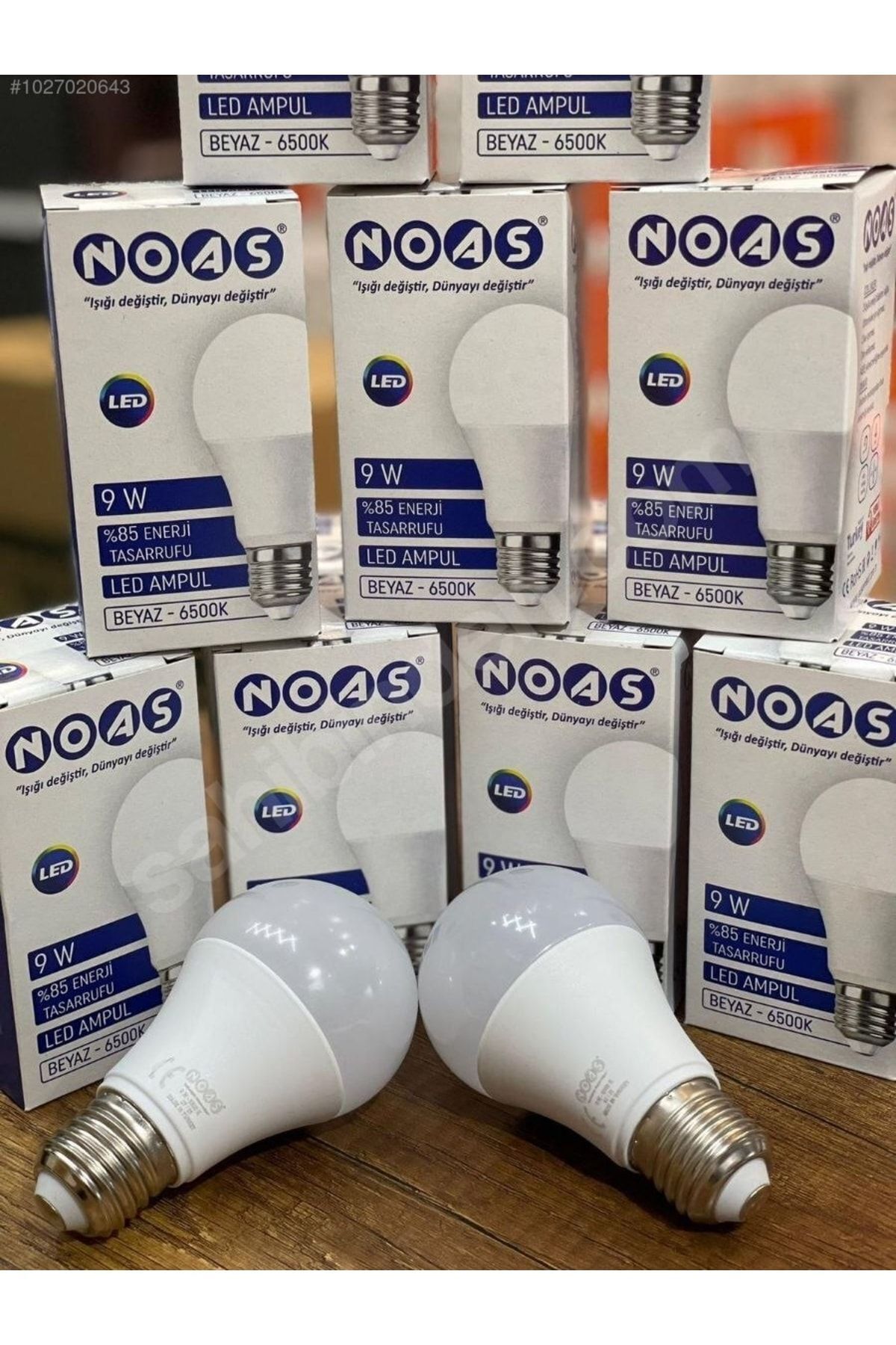 9w Beyaz Işık Led Ampul