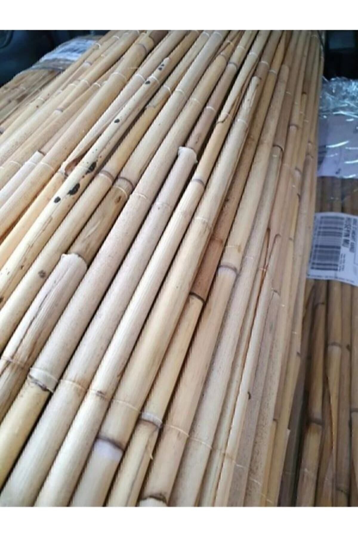 Kamış Çit Kamış Hasır Kamış Bambu 1*5 Metre Gölgelik Doğal Kamış Hasır Çit- Gölgelik- Rüzgar Perdesi 7