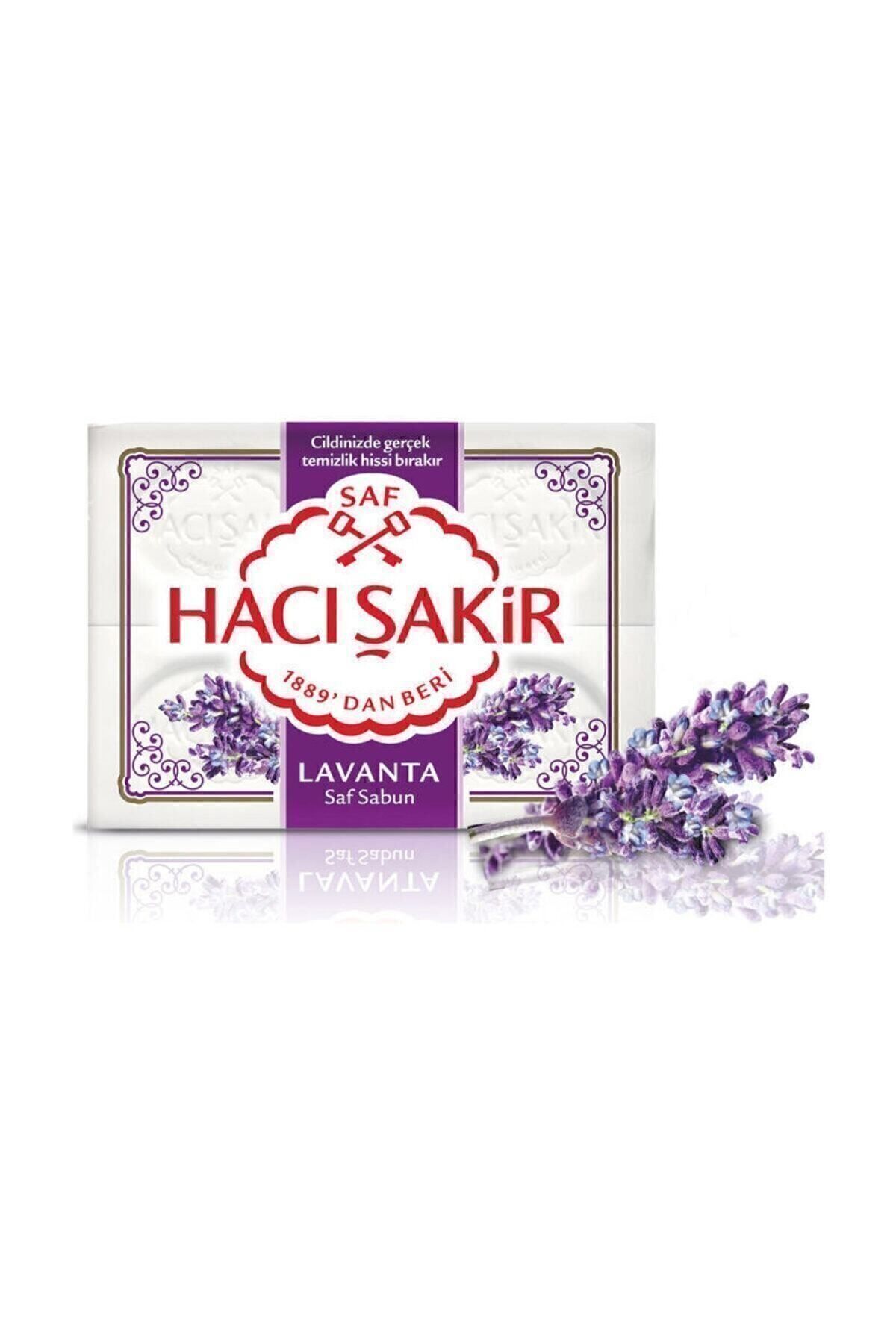 نوار صابون خالص اسطوخودوس 4x150 گرم Hacı Şakir