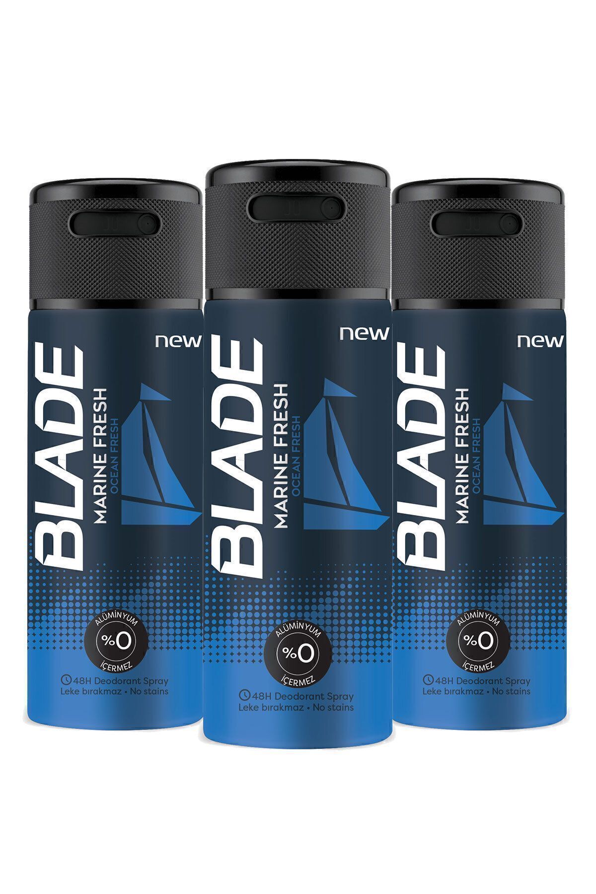 دئودورانت مردانه Marine Fresh 3x150ml Blade