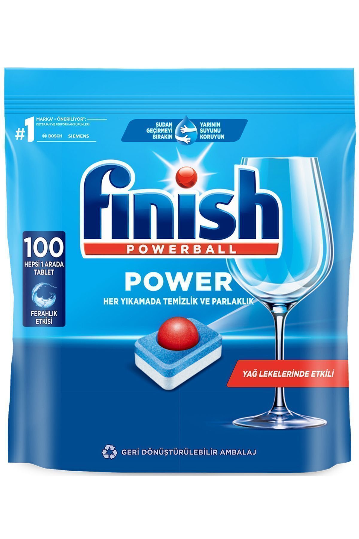 Finish-All in One Dishwasher Detergent Capsule Tablet 100 Pieces 2