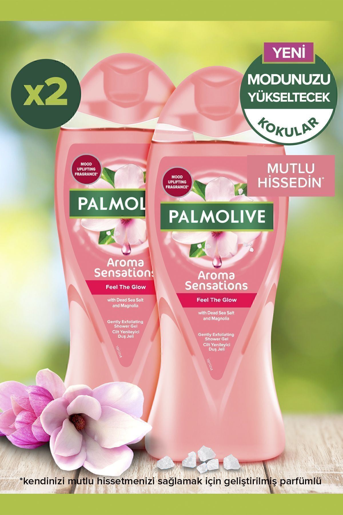 ژل دوش و حمام Aroma Sensations Feel The Glow 500 میلی لیتر Palmolive