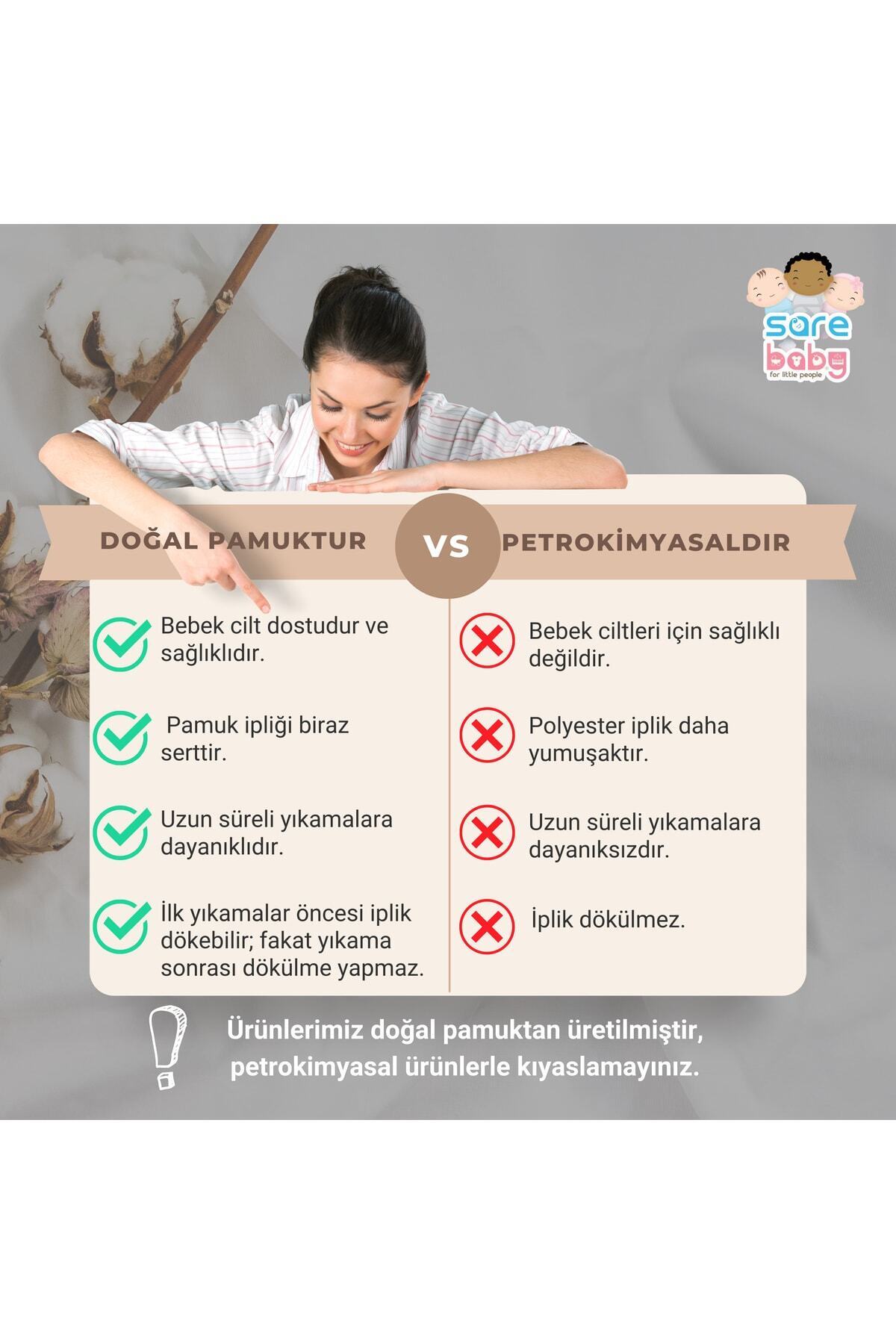 Sarebaby Sevimli Ponçik Bebek Bornoz Takımı Yeni Sezon fotoğrafı 2 (önizleme)