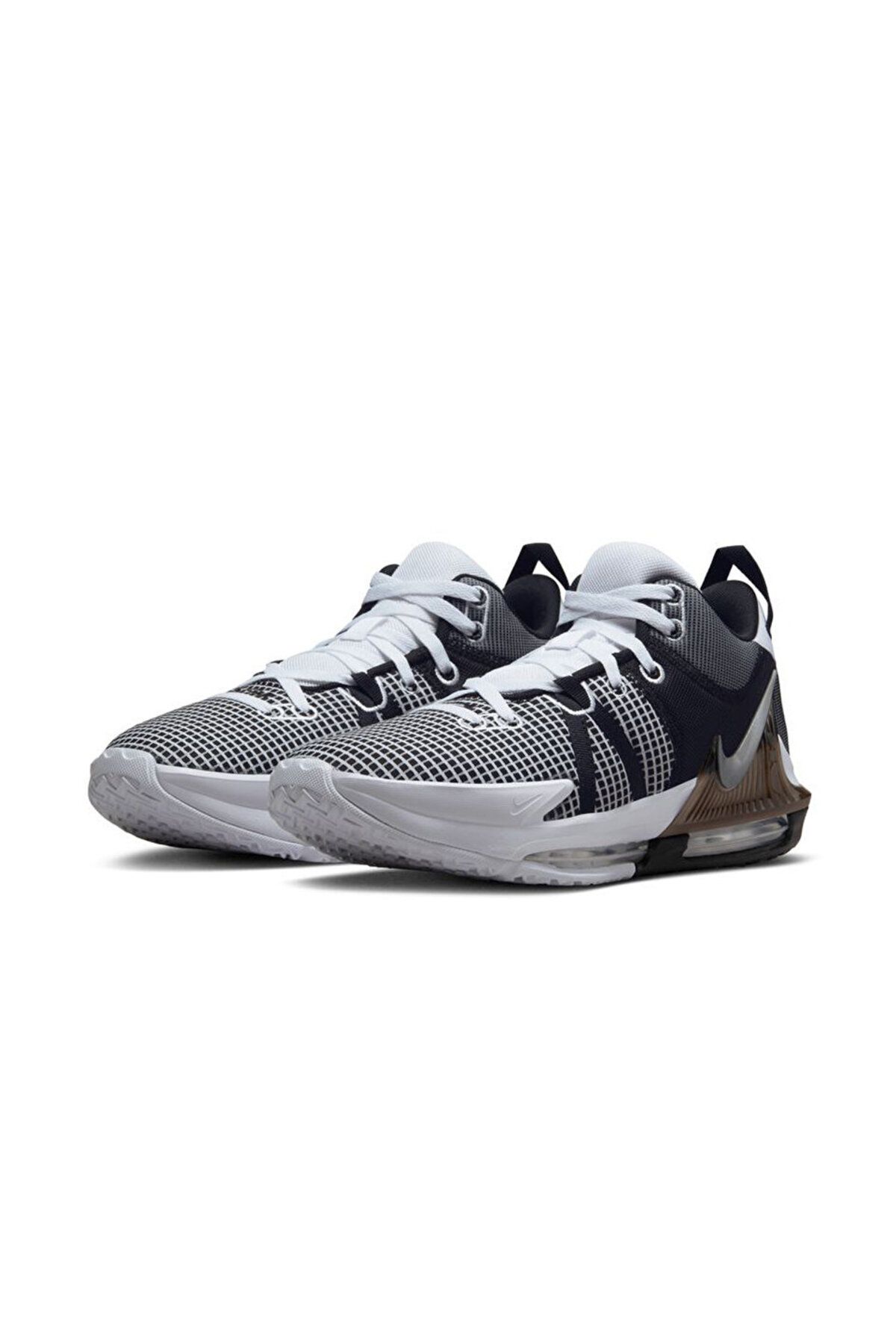 کفش بسکتبال خاکستری مردانه و زنانه DM1123 100 Gry LeBron Witner VII Nike
